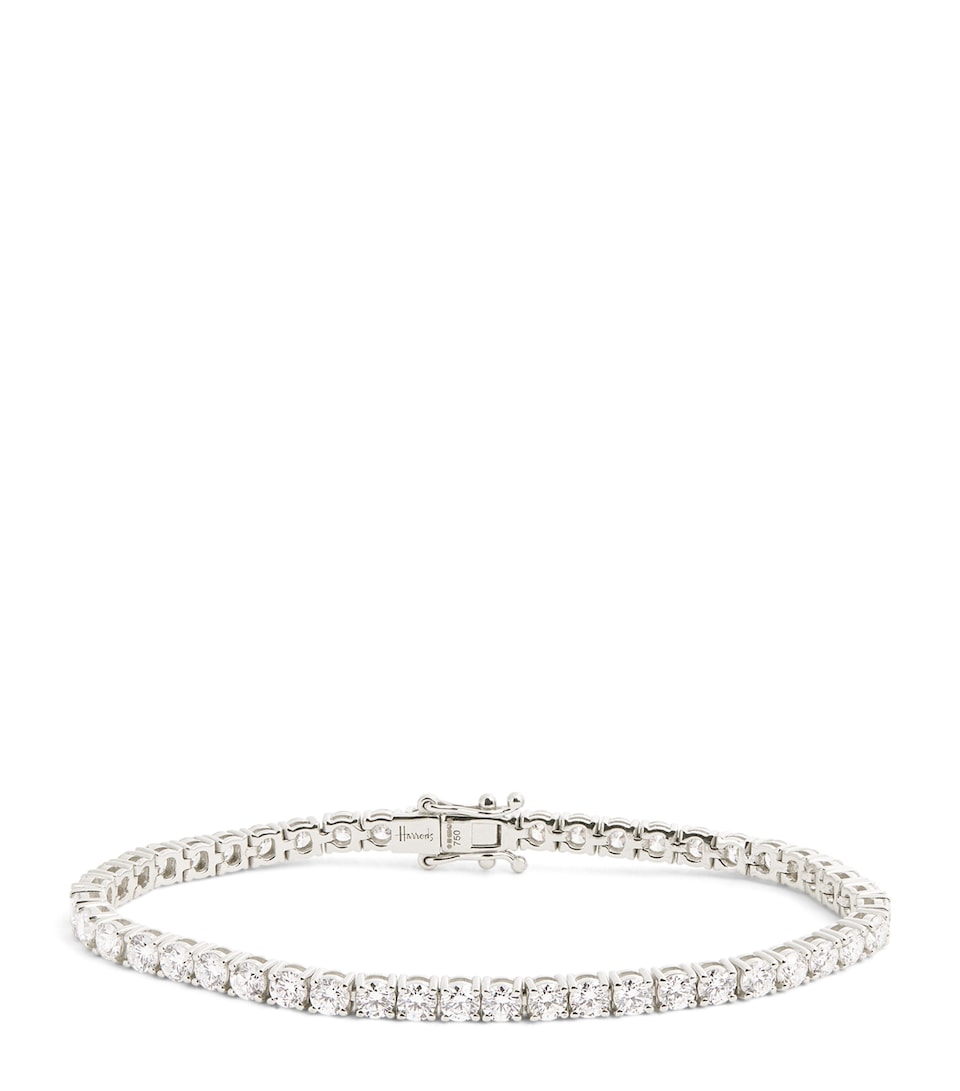 White Gold and Diamond Tennis Bracelet (6.00ct)