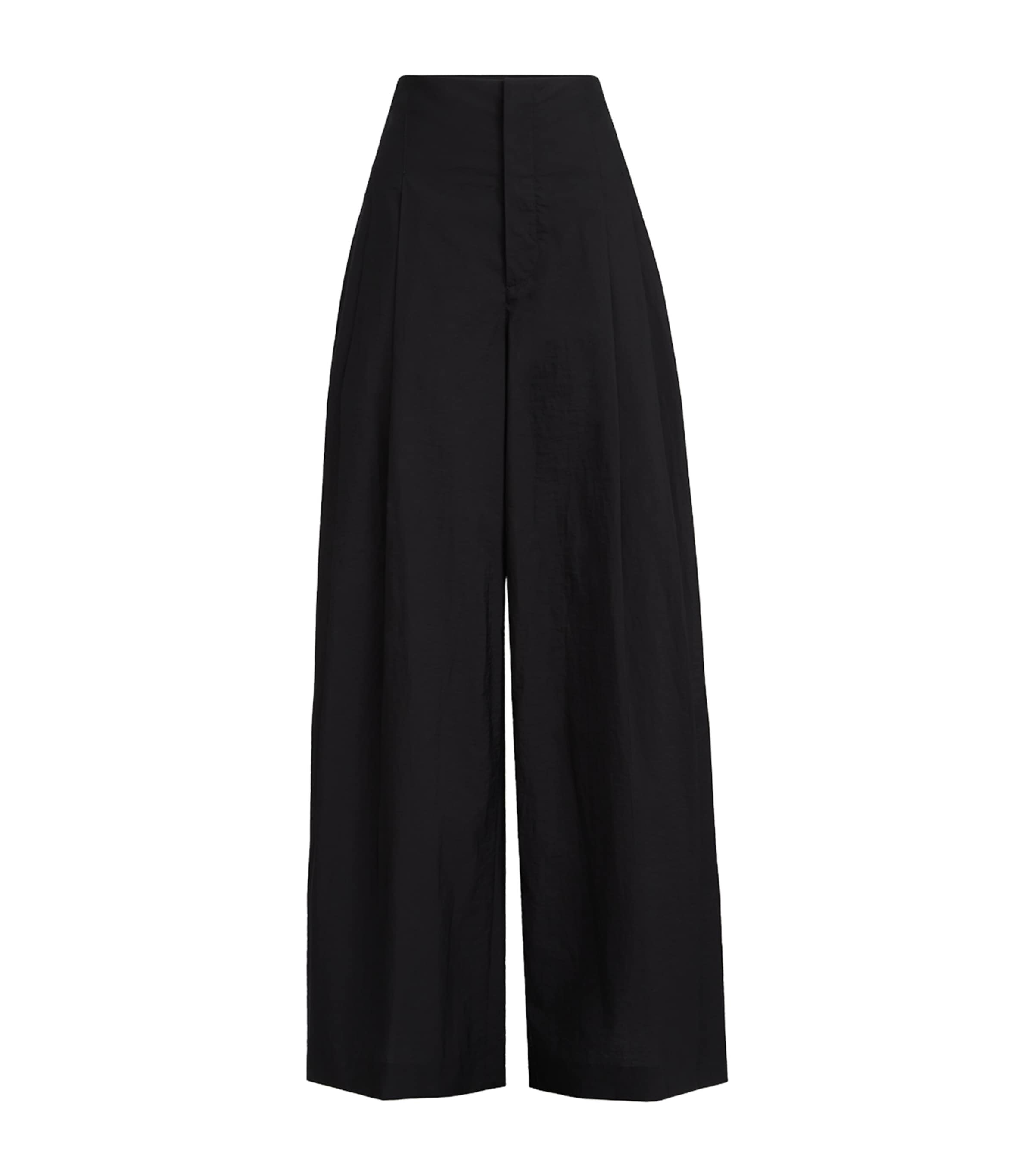 Techno Cotton Poplin Tailored Trousers