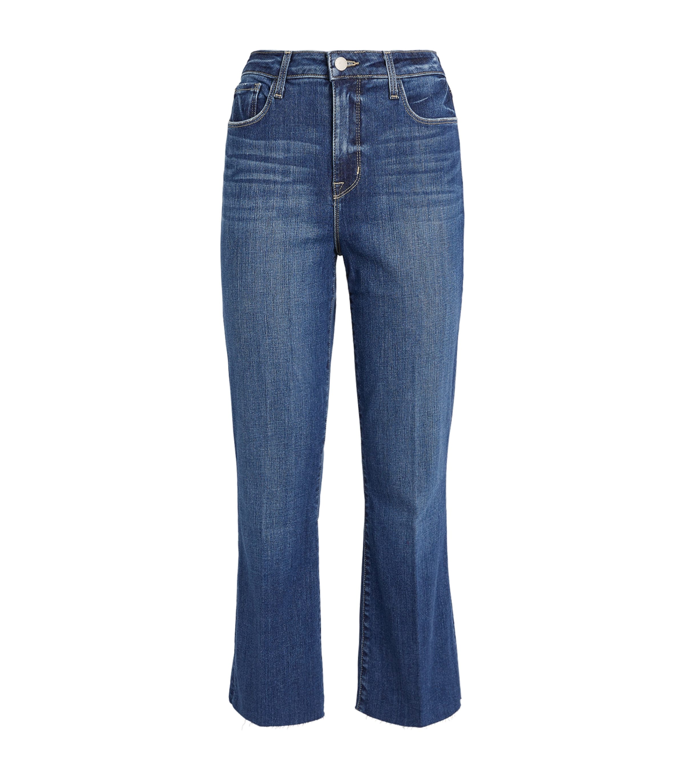 Kendra Cropped Flare Jeans
