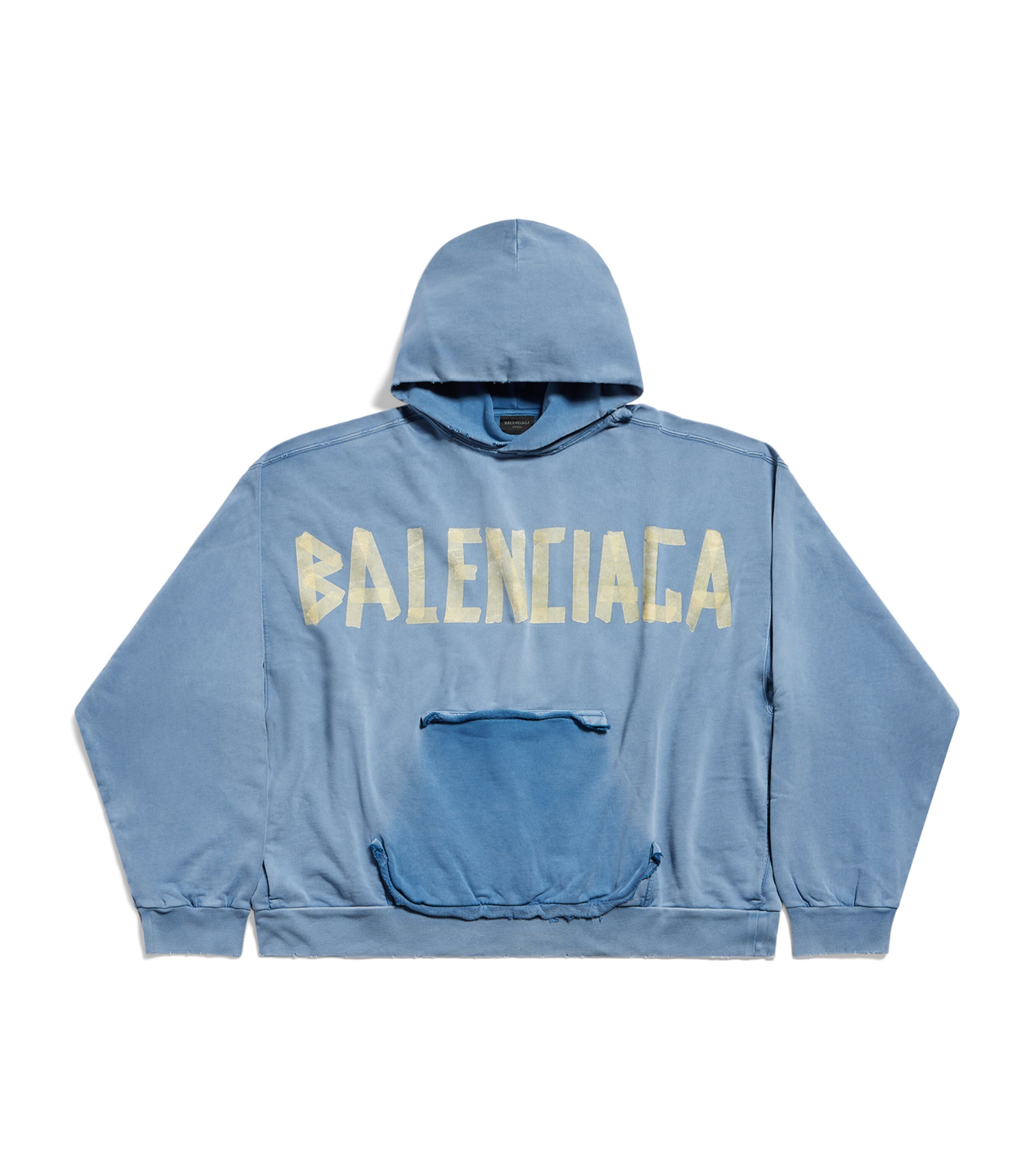 パーカー・フーディ Balenciaga Chalk Cotton Sweatshirt Balenciaga - Cotton hoodie black - The Corner