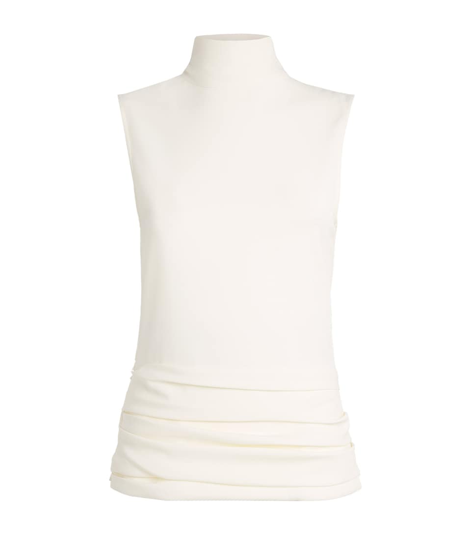Voranida Womens Sleeveless Etta Blouse Ecru
