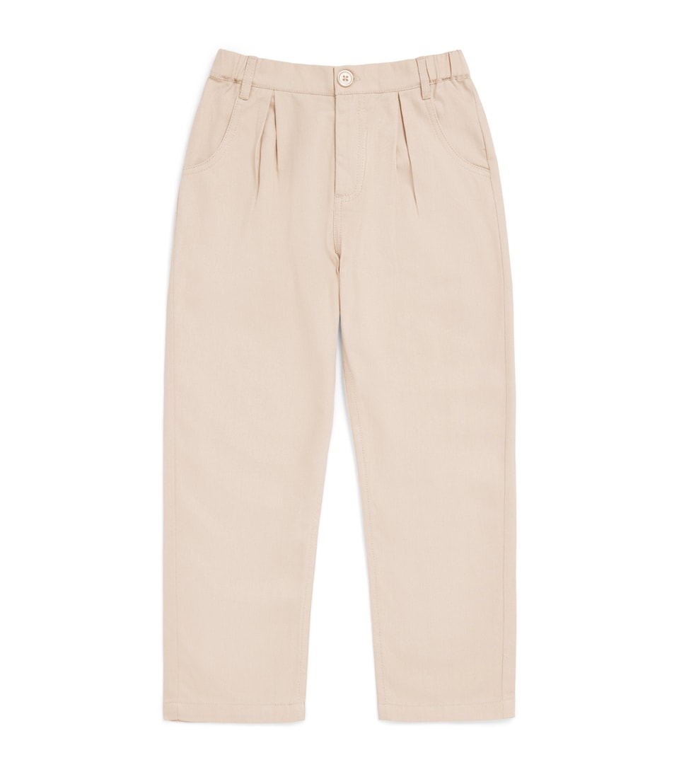 KONGES SLOJD Organic Cotton Frankie Trousers (2-10 Years) Tan