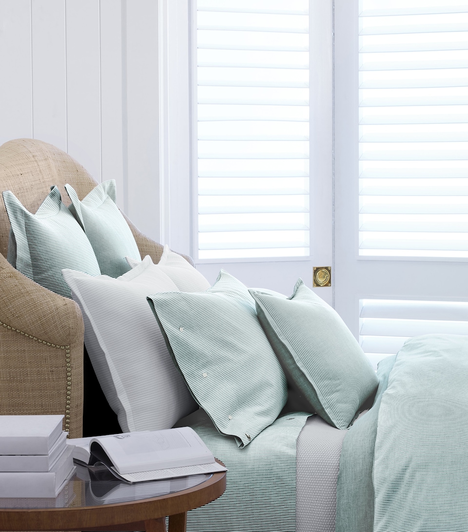 Oxford Evergreen King Duvet Cover (240cm x 220cm)