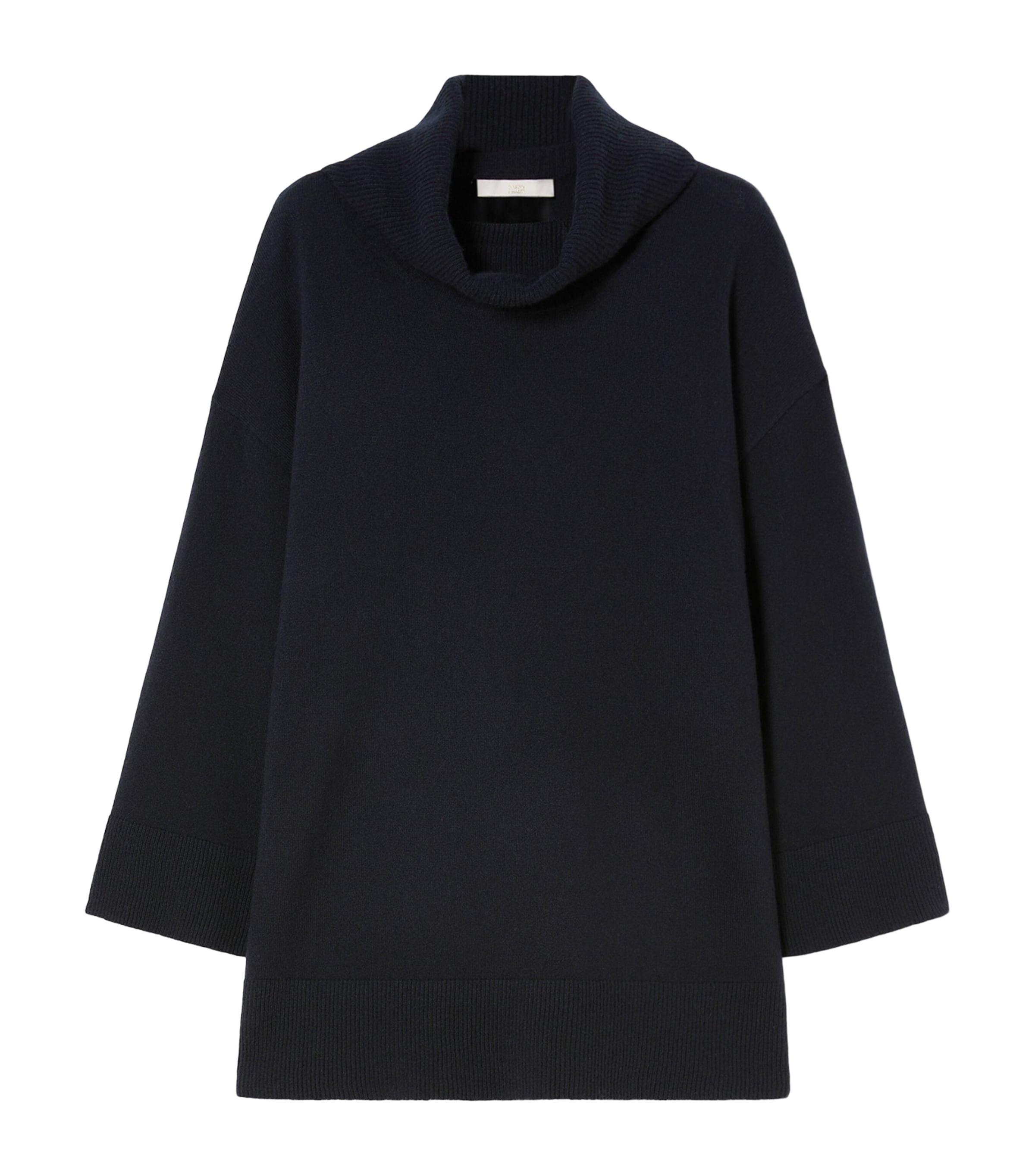 Marina Rinaldi Womens Cashmere Roll-Neck Sweater Midnightblue