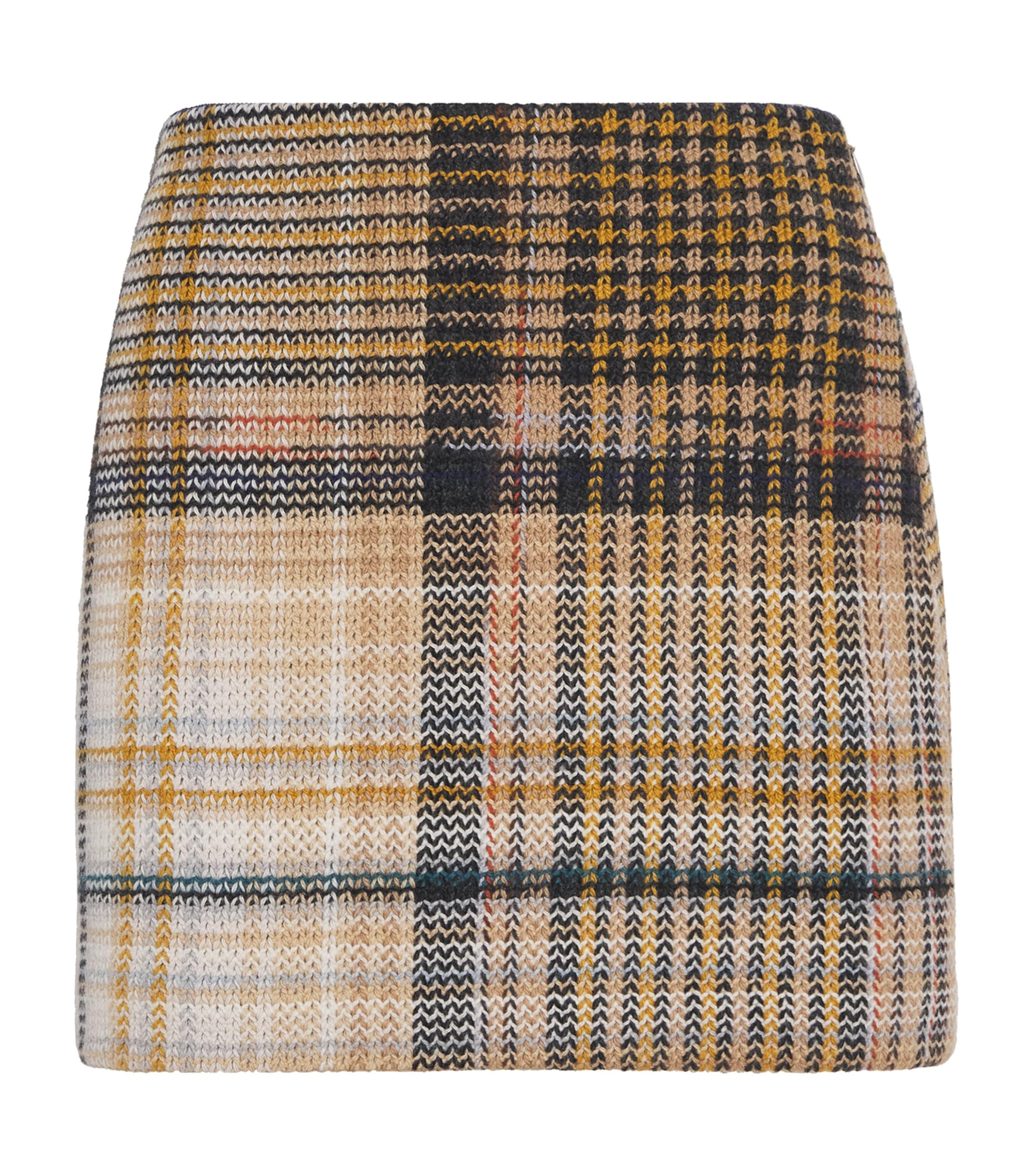 Missoni Womens Knitted Zigzag Mini Skirt Multi O/b/b