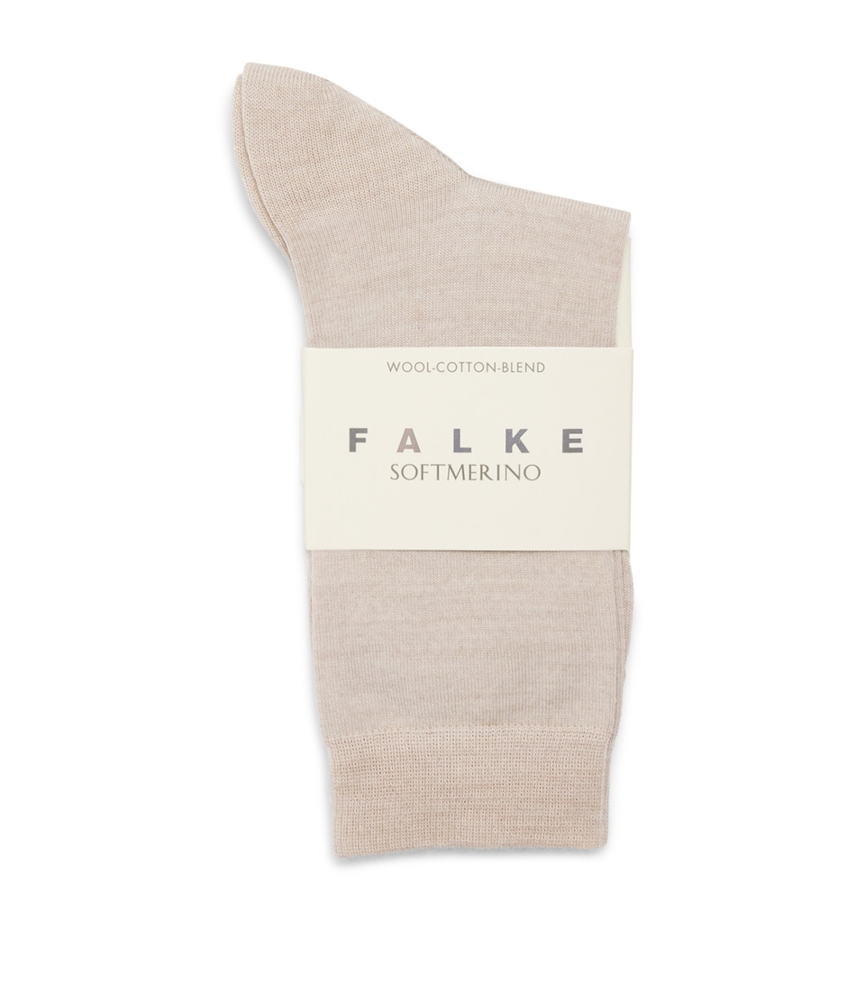 Falke Womens Softmerino Socks Linen Melange