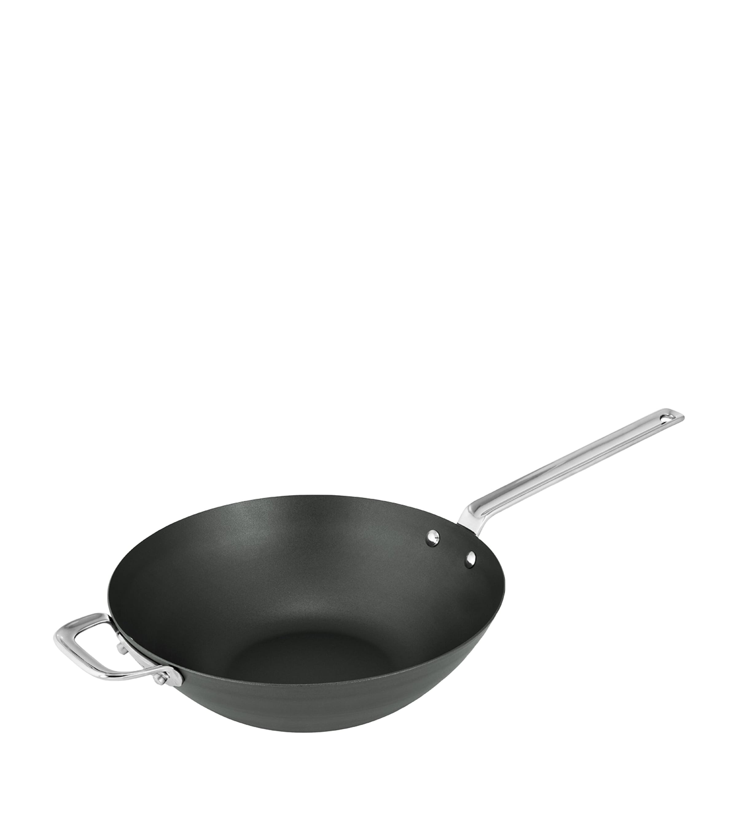 Scanpan Black Iron Wok (30cm) Black