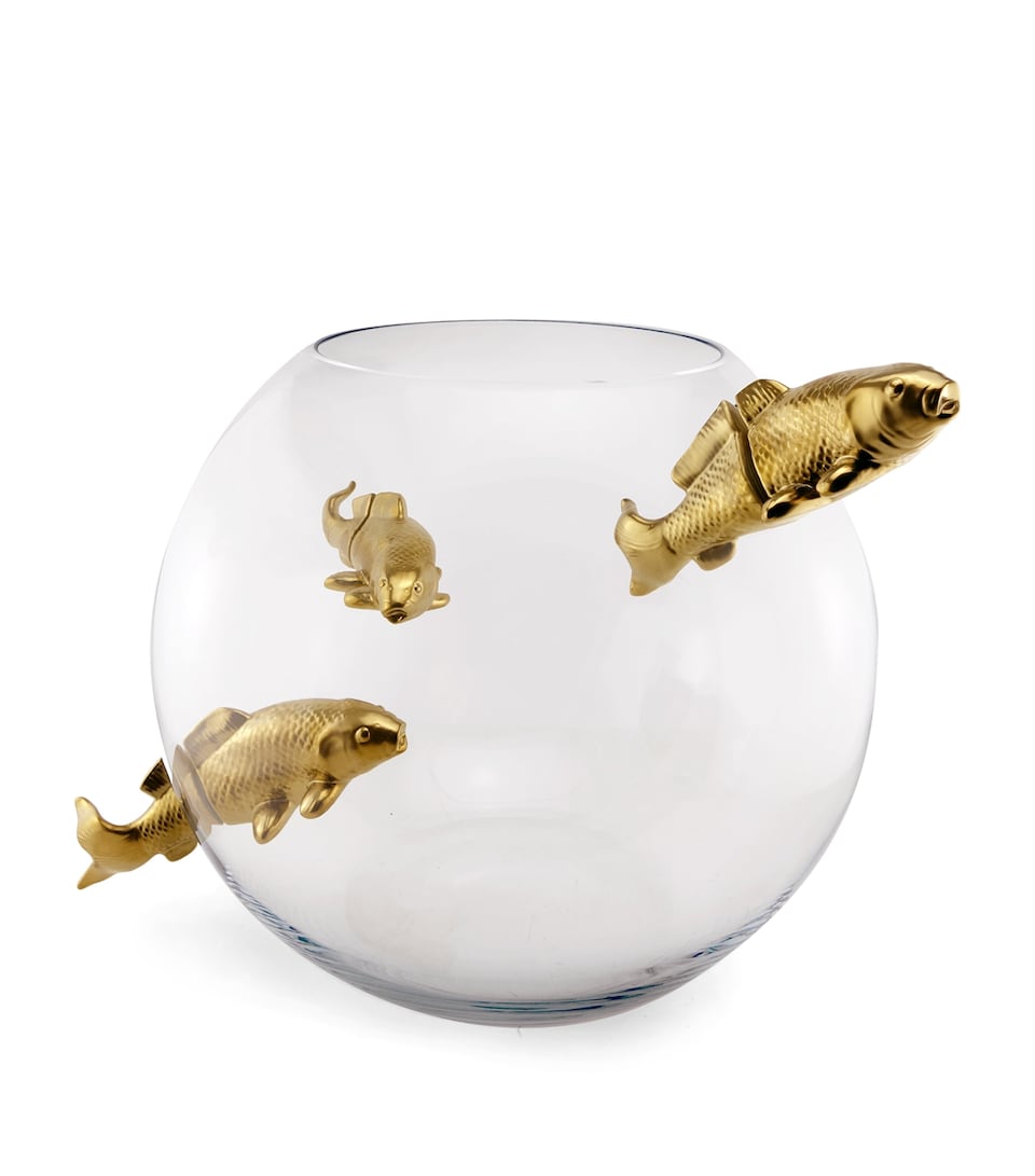 Glass Fish No Limit Vase (35cm)
