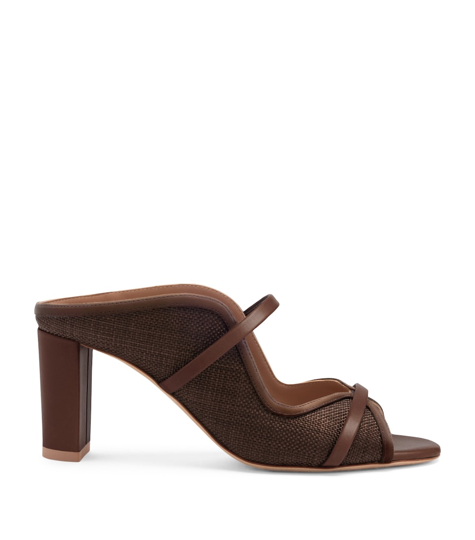 Raffia Norah Heeled Sandals 70