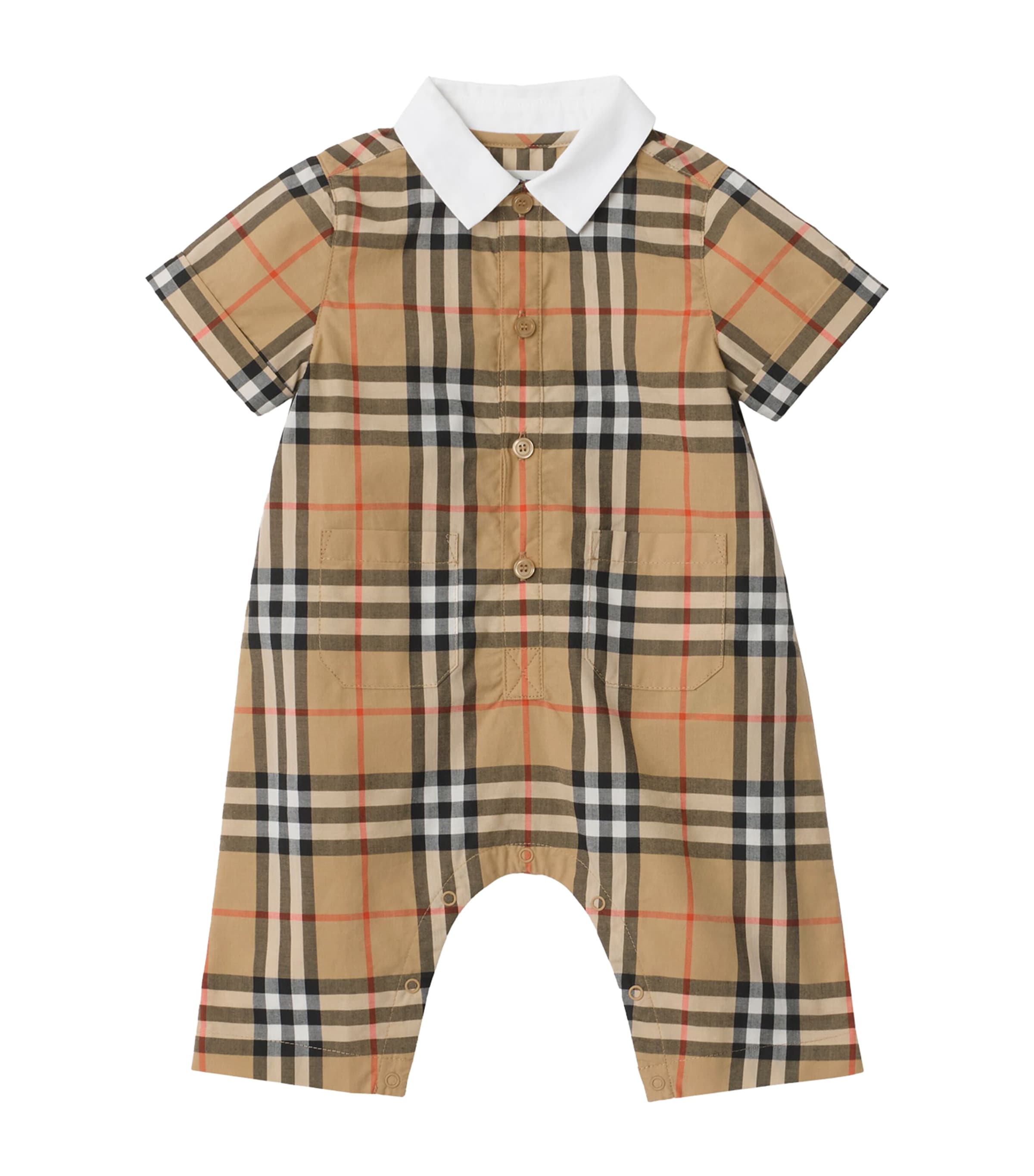 Cotton Check Playsuit (1-18 Months)