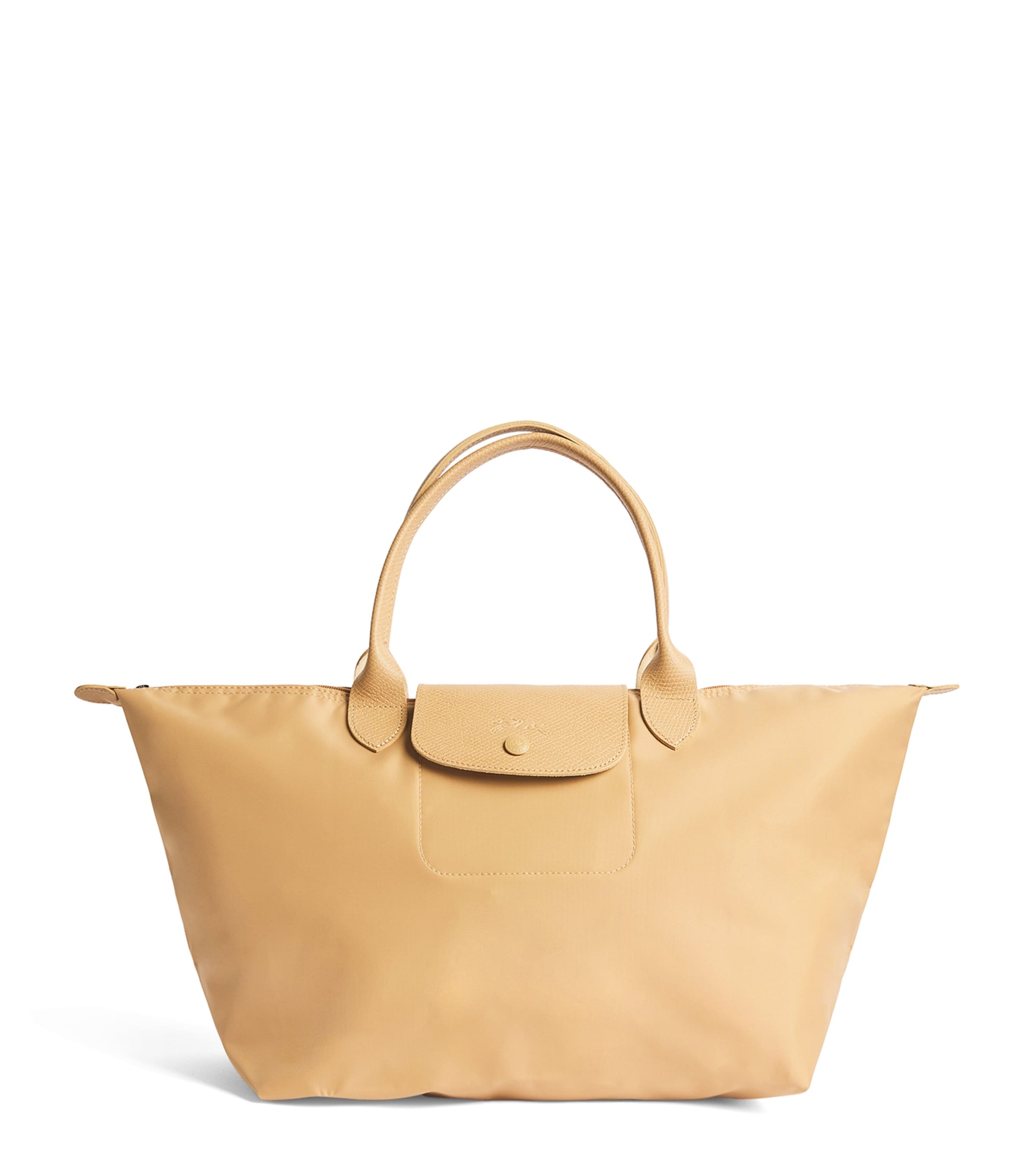 Longchamp Medium Le Pliage One Tote Bag Beige