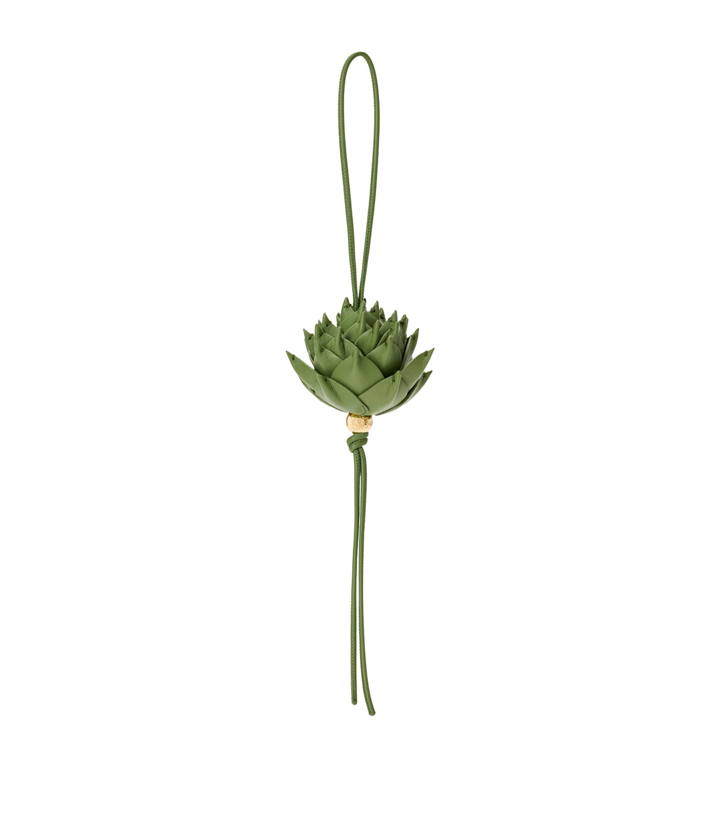 LOEWE x Paula's Ibiza Artichoke Bag Charm Green