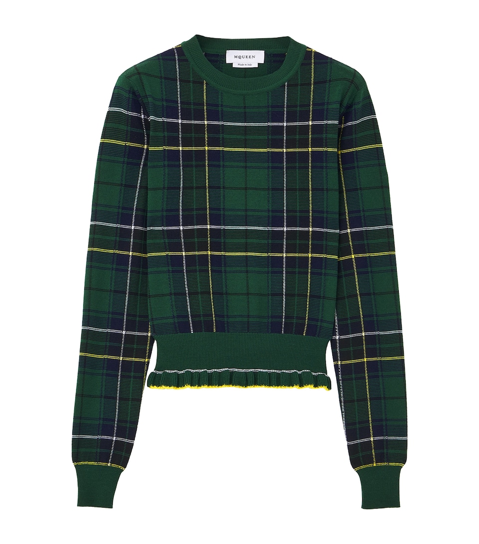 Wool Tartan Sweater