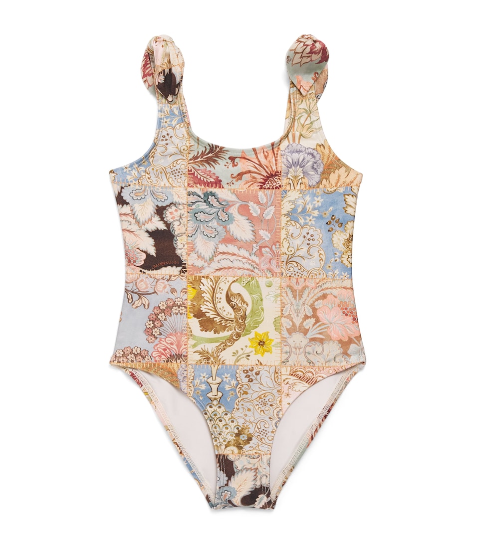 Floral Tie-Shoulder Daylight Swimsuit (1-12 Years)