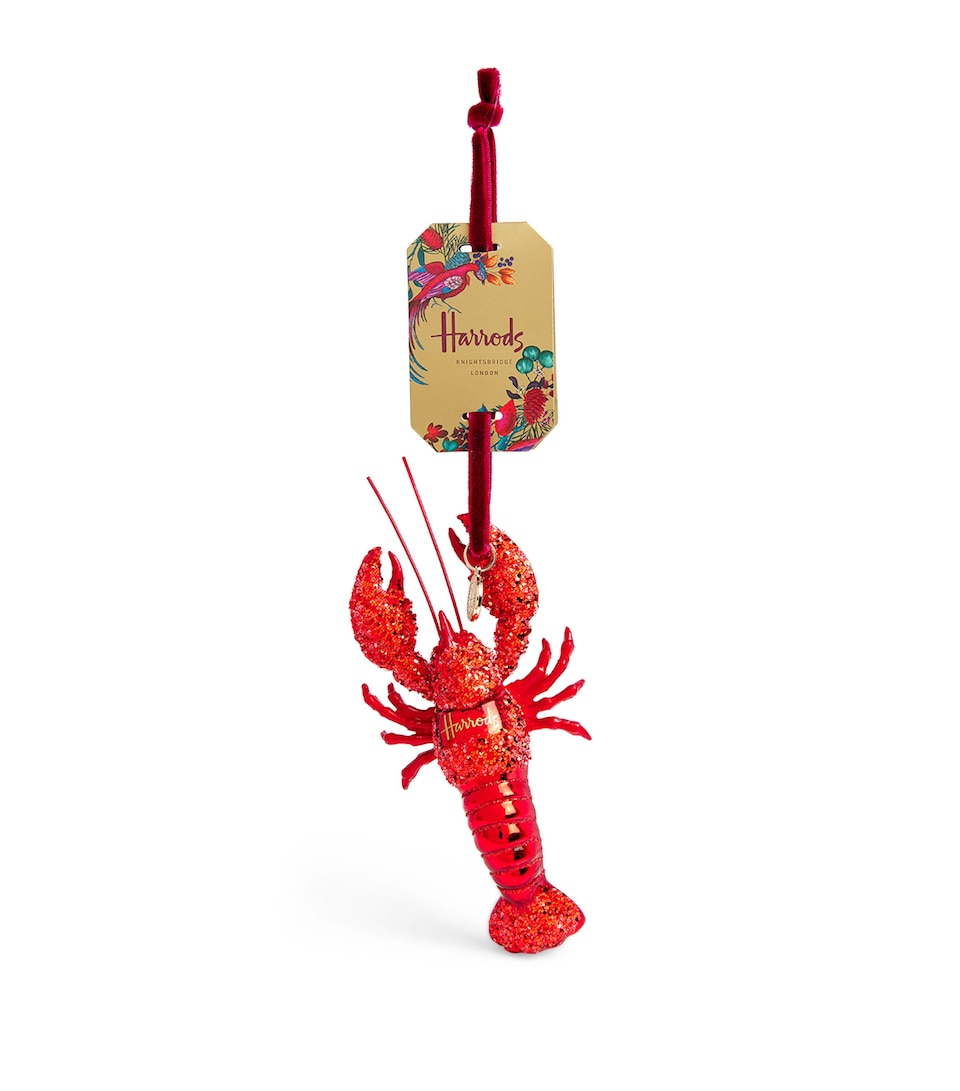Embellished Lobster Tree Decoration