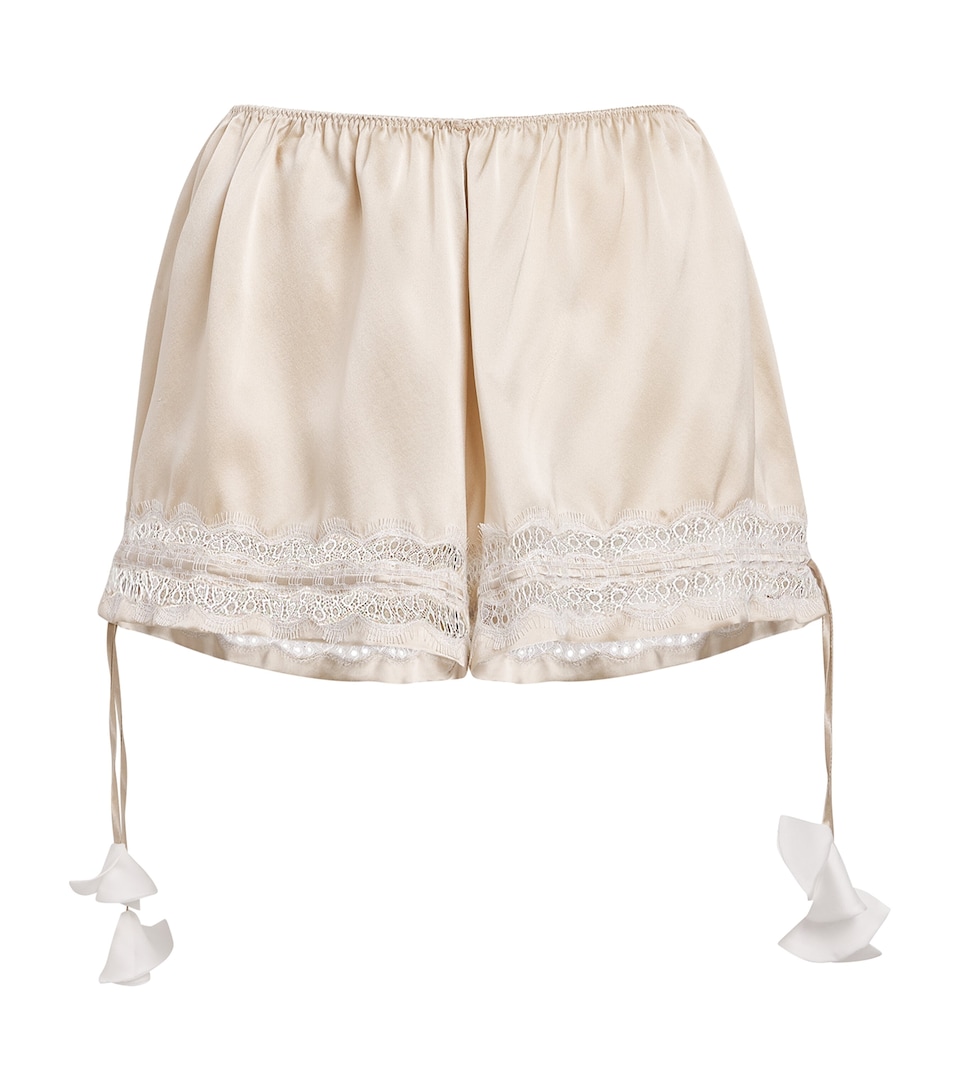 Silk Lace Patsy Pyjama Shorts