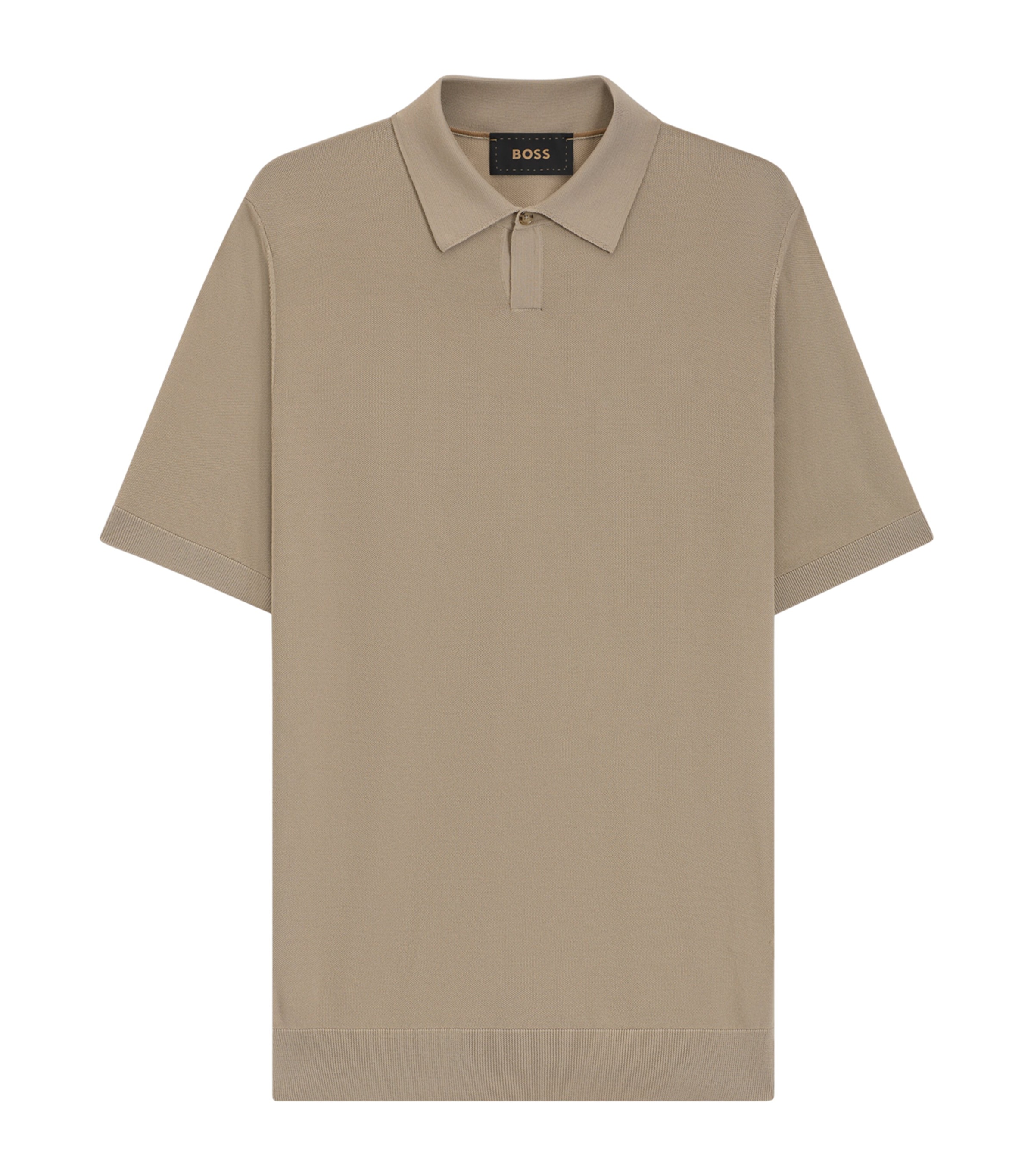 Virgin Wool Polo Shirt