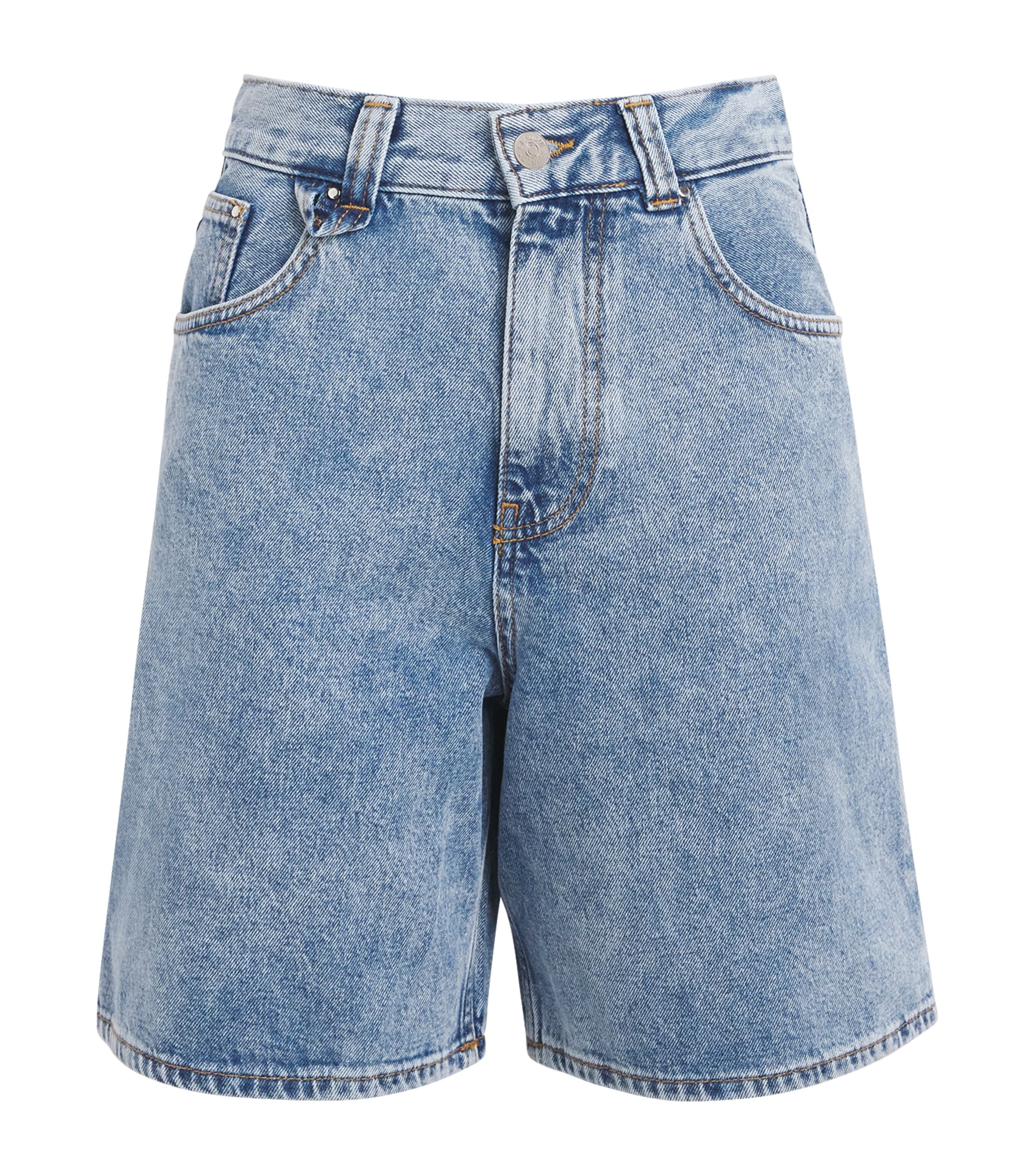 Denim Bermuda Shorts