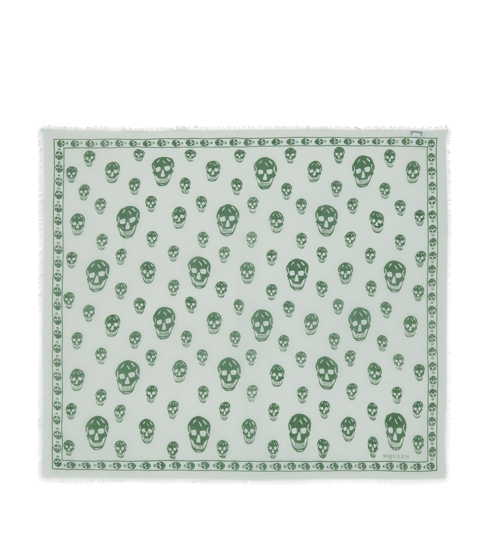 Silk Skull Scarf