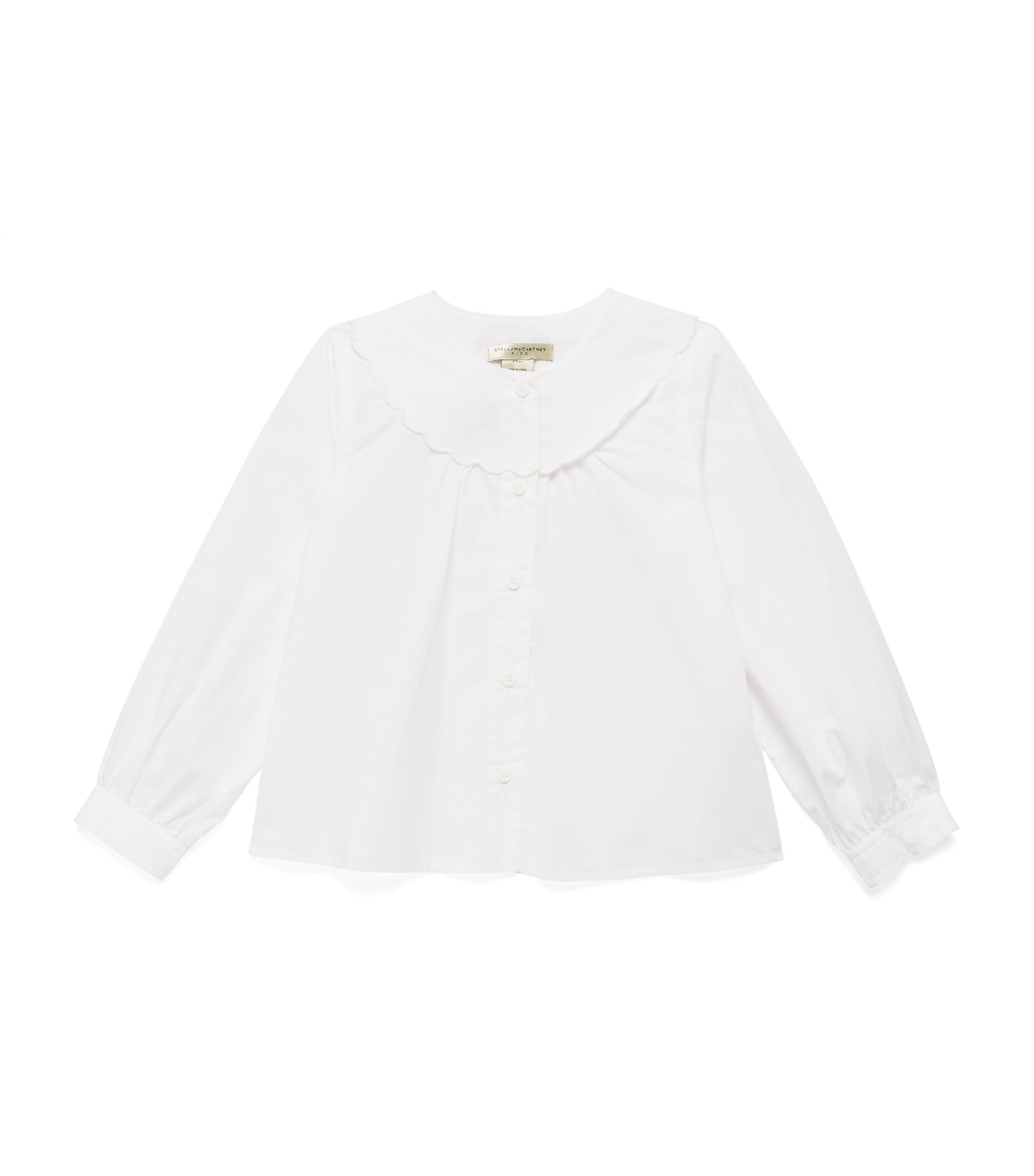 Cotton Scalloped Shirt (3-14+ Years)