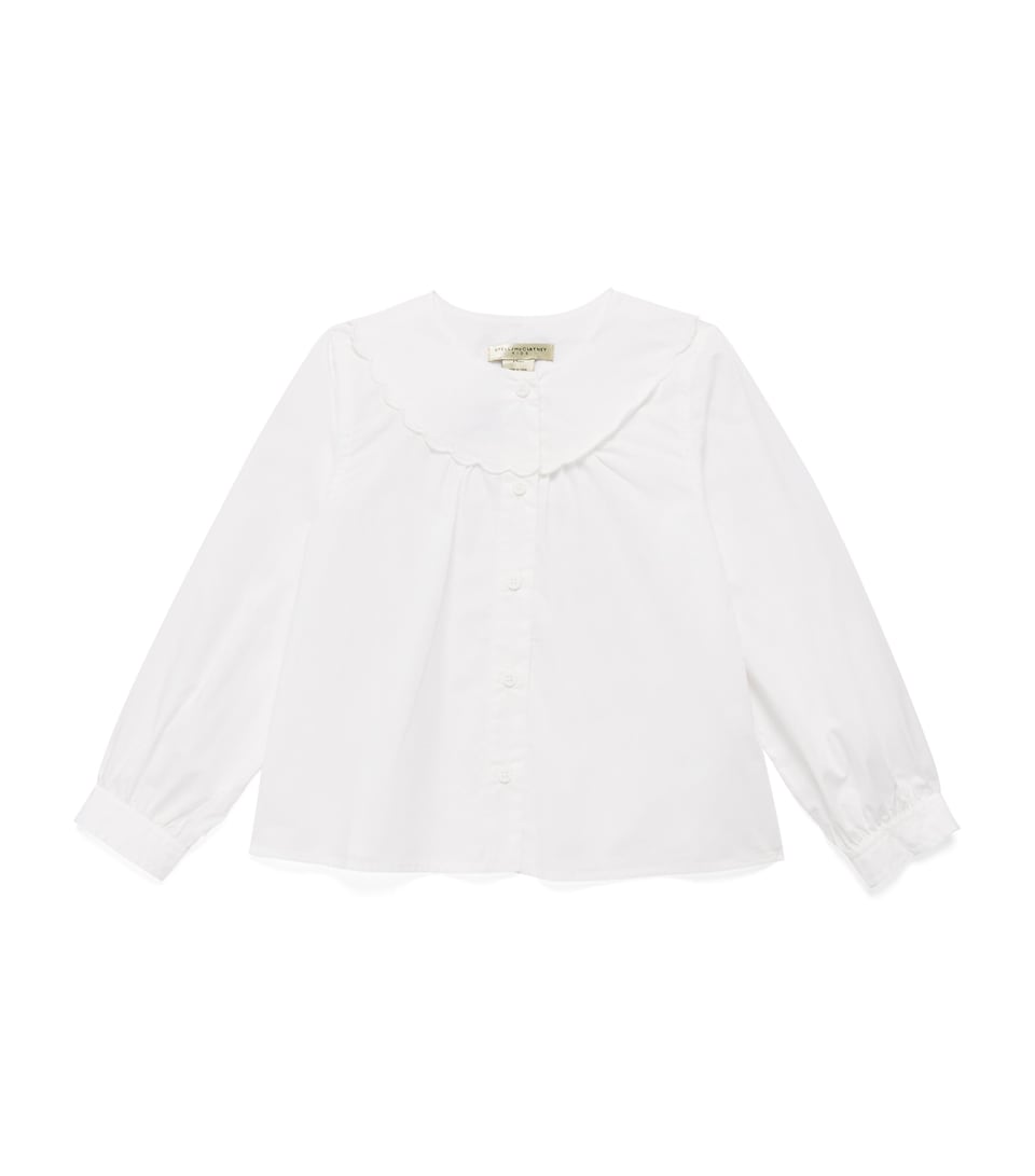 Cotton Scalloped Shirt (3-14+ Years)