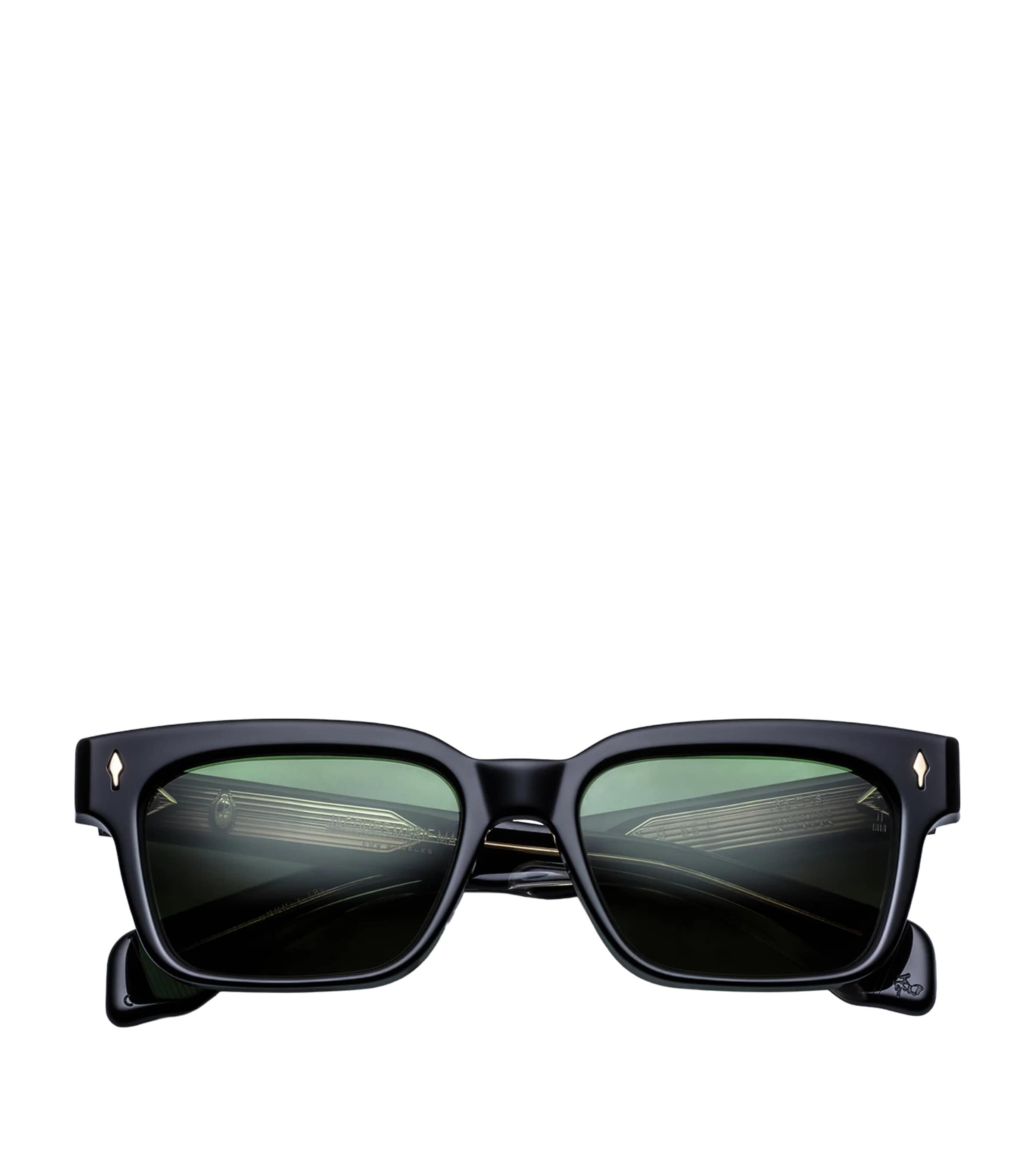 Jacques Marie Mage Molino 55 Rectangular Sunglasses Venom