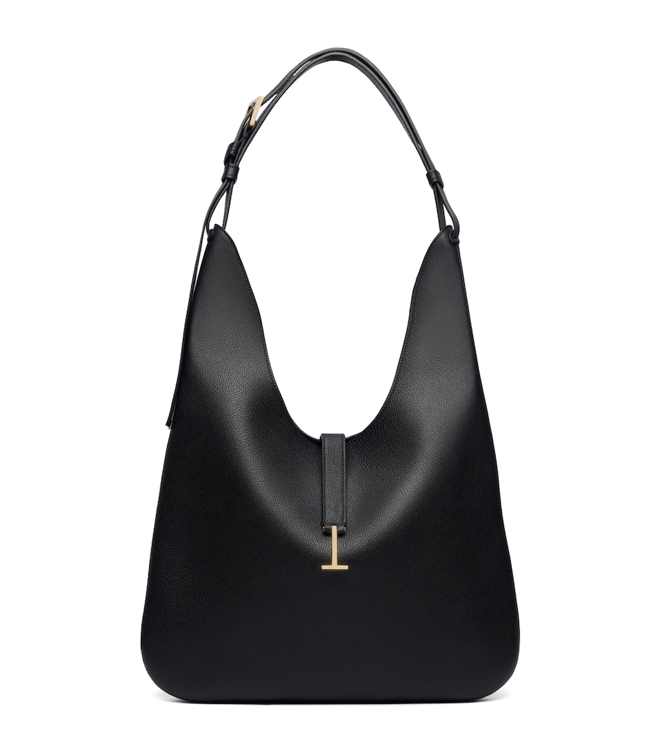 TOM FORD Large Leather Shoulder Bag Naa