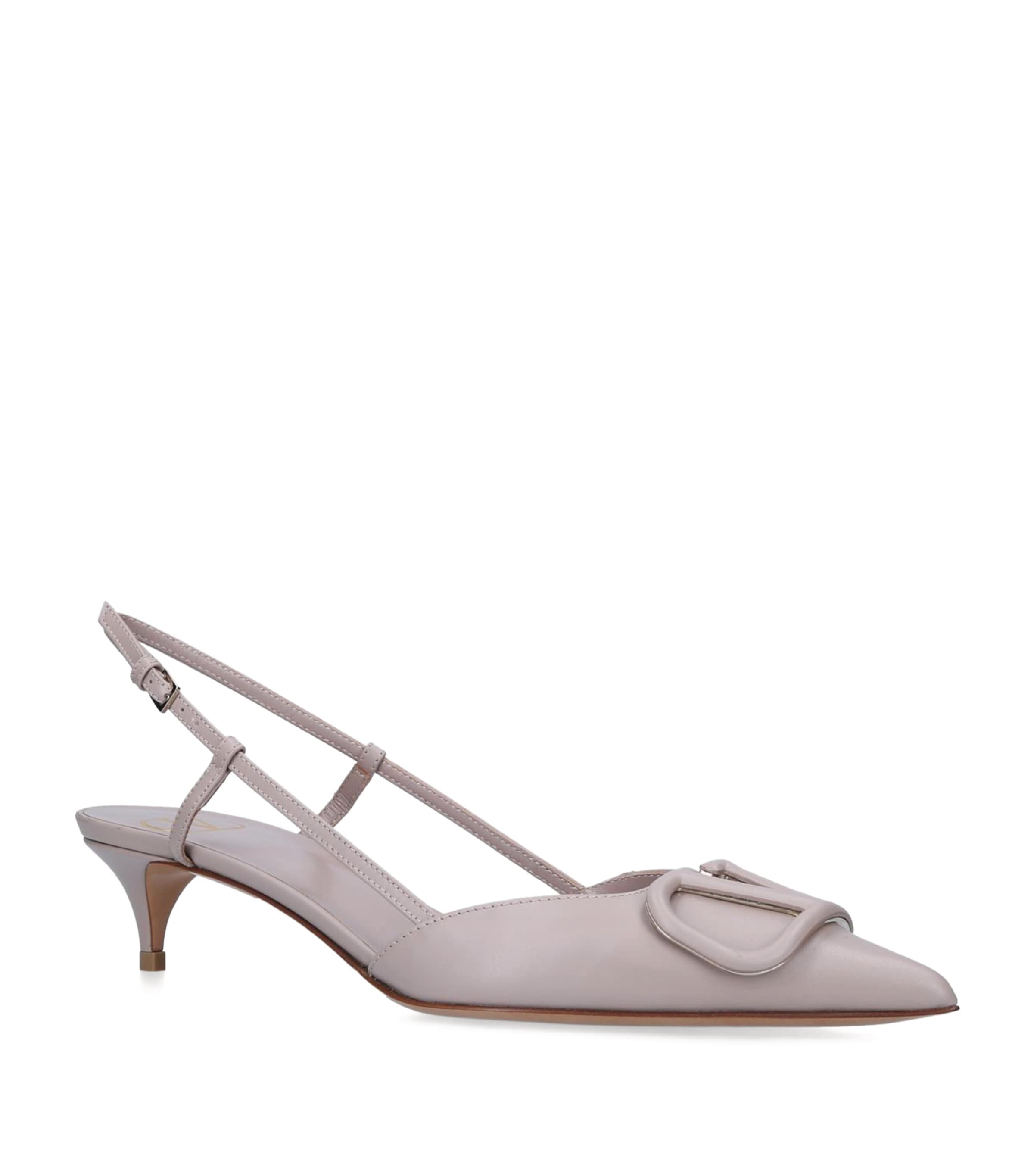 Valentino Garavani Valentino Garavani VLOGO Slingback Pumps 40 Blush