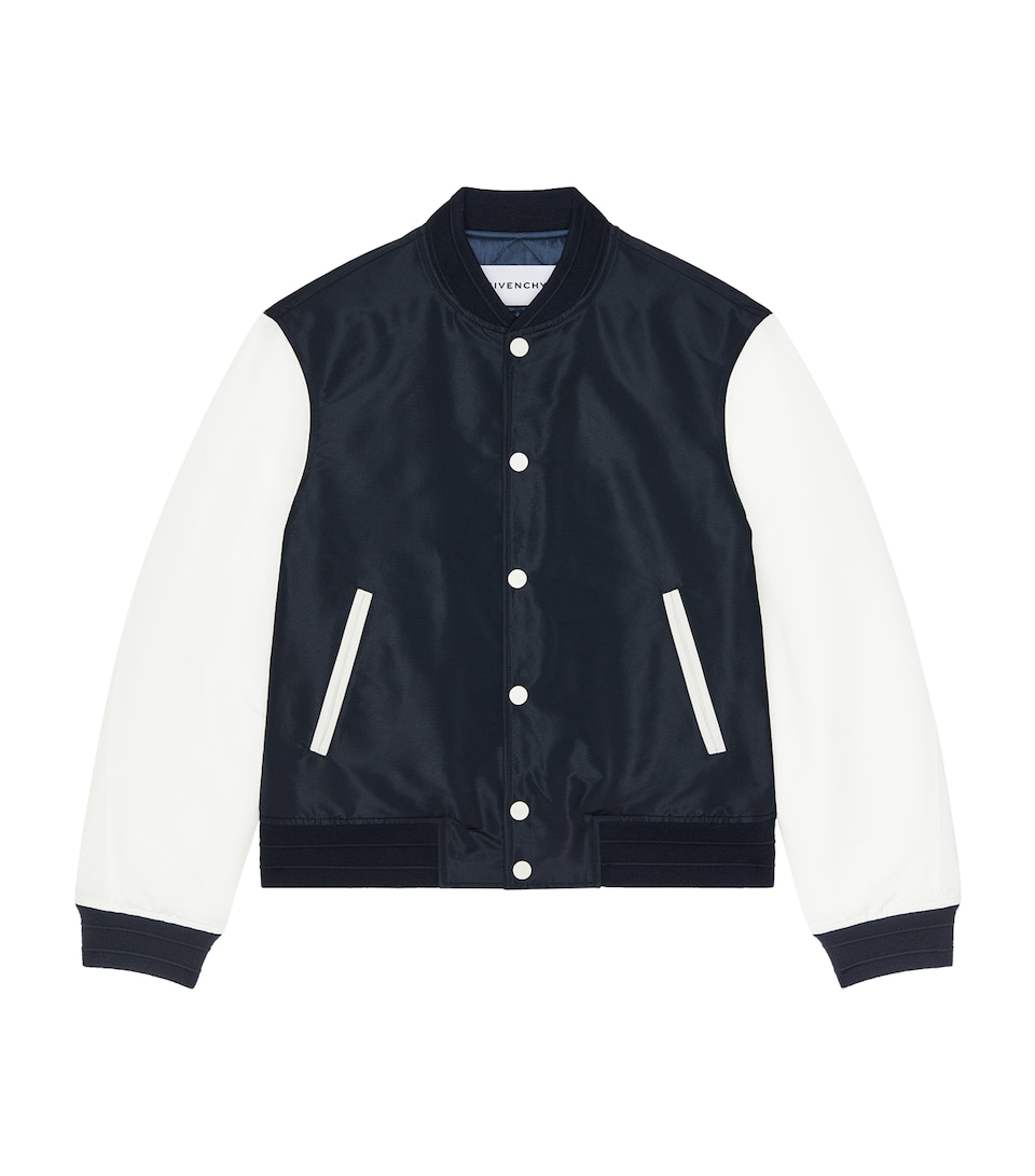 Givenchy Mens Logo Bomber Jacket