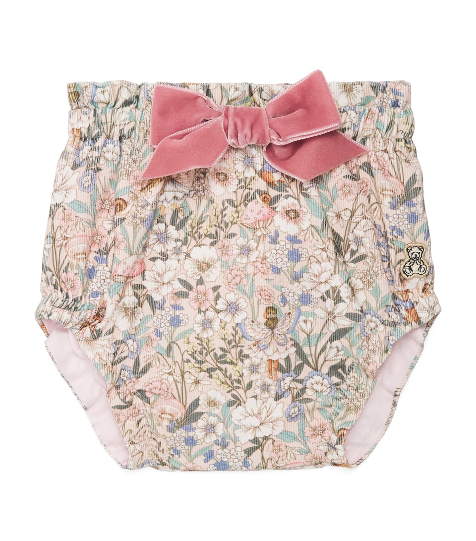 Harrods Floral Print Bloomers (0-18 Months) Pink