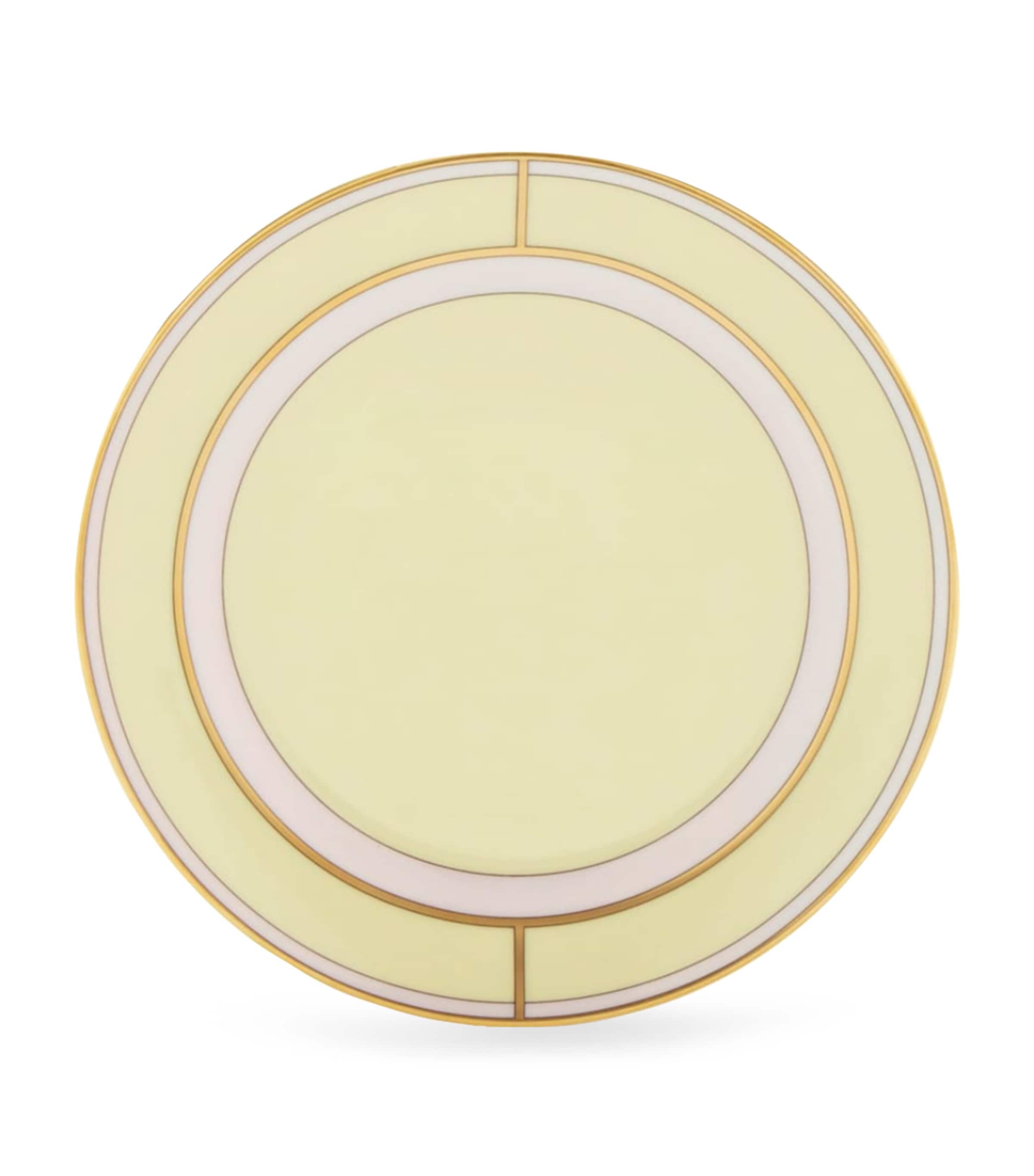 GINORI 1735 Porcelain Colonna Diva Giallo Bread Plate (17cm)