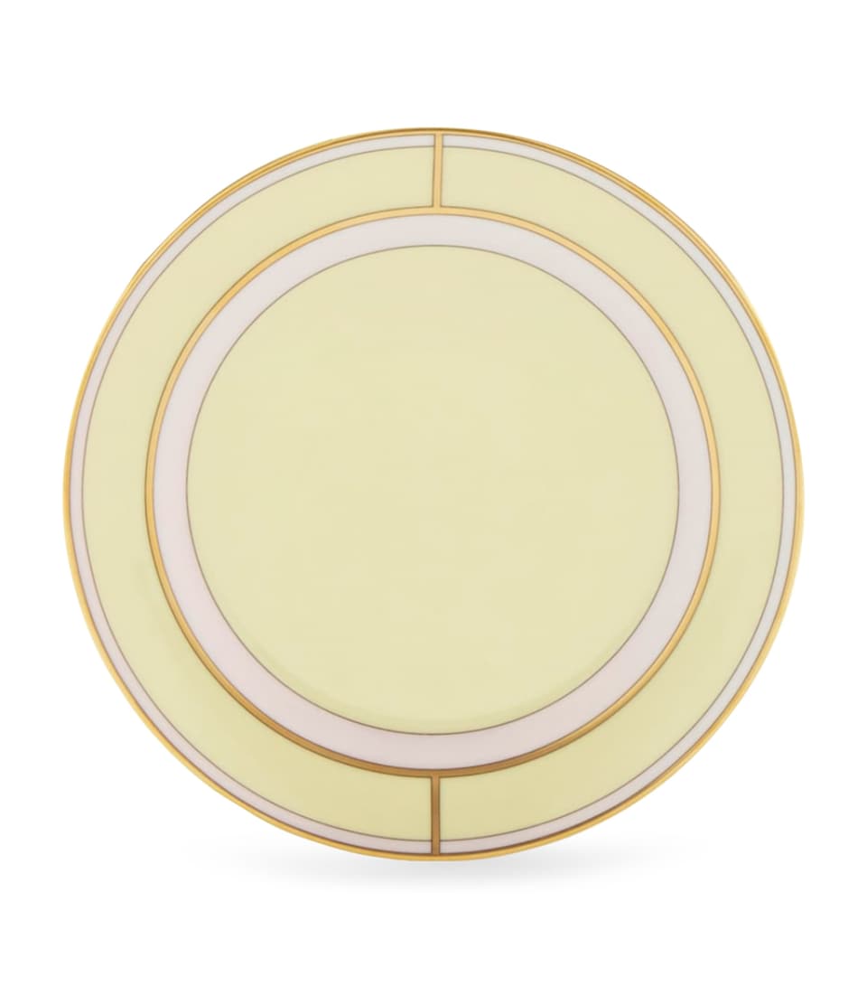 GINORI 1735 Porcelain Colonna Diva Giallo Bread Plate (17cm)