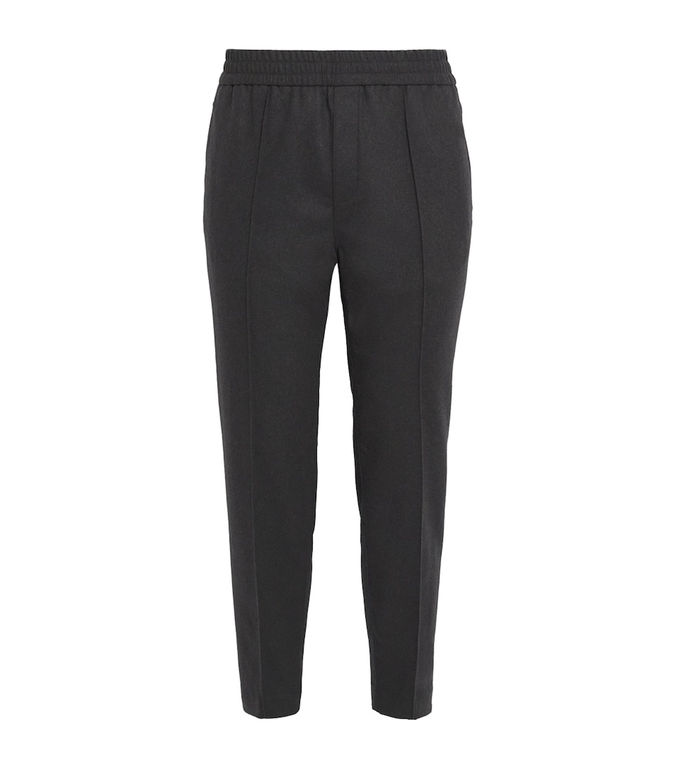 Elasticated Tapered Trousers