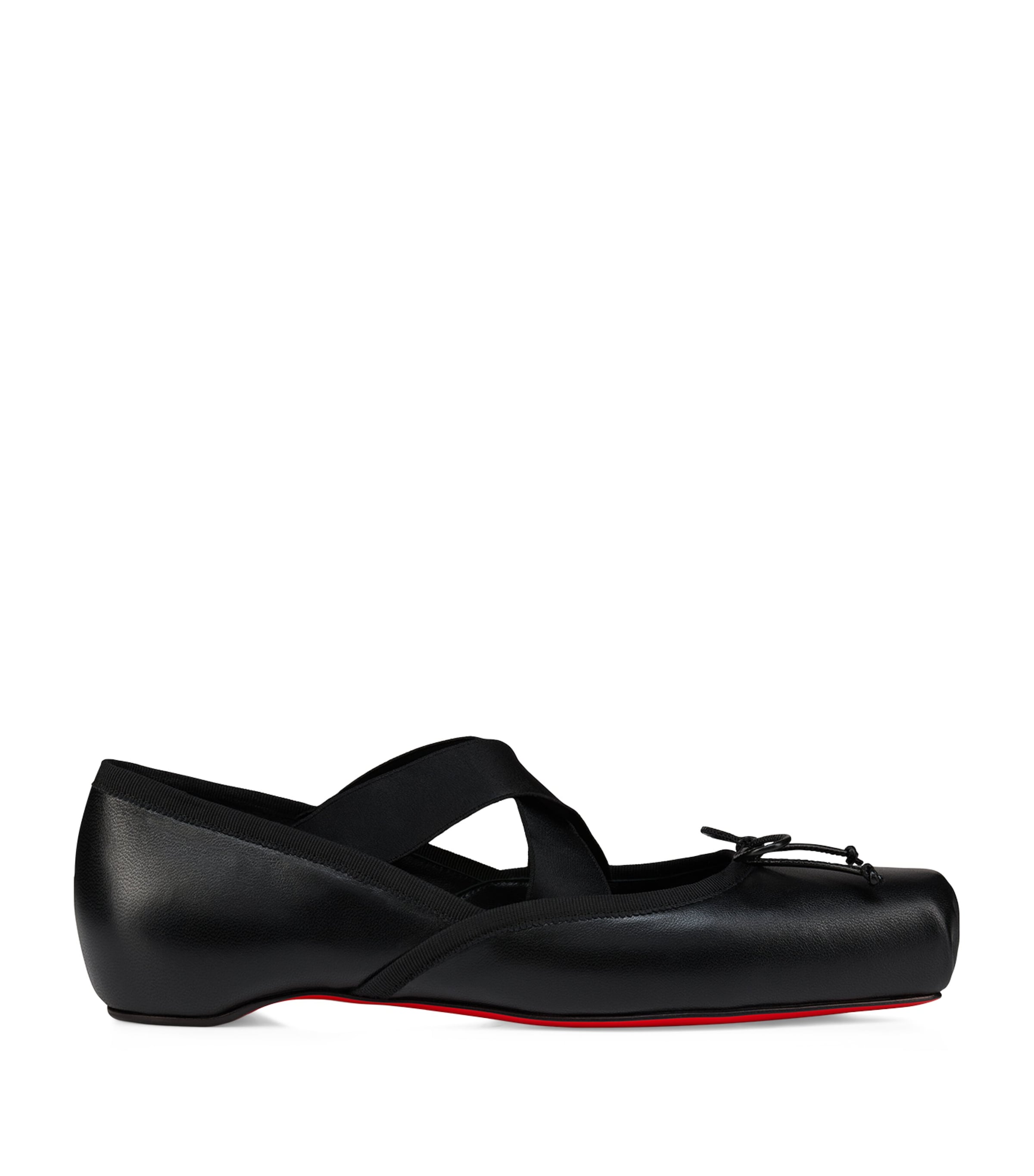 Cassiasticina Leather Ballet Flats