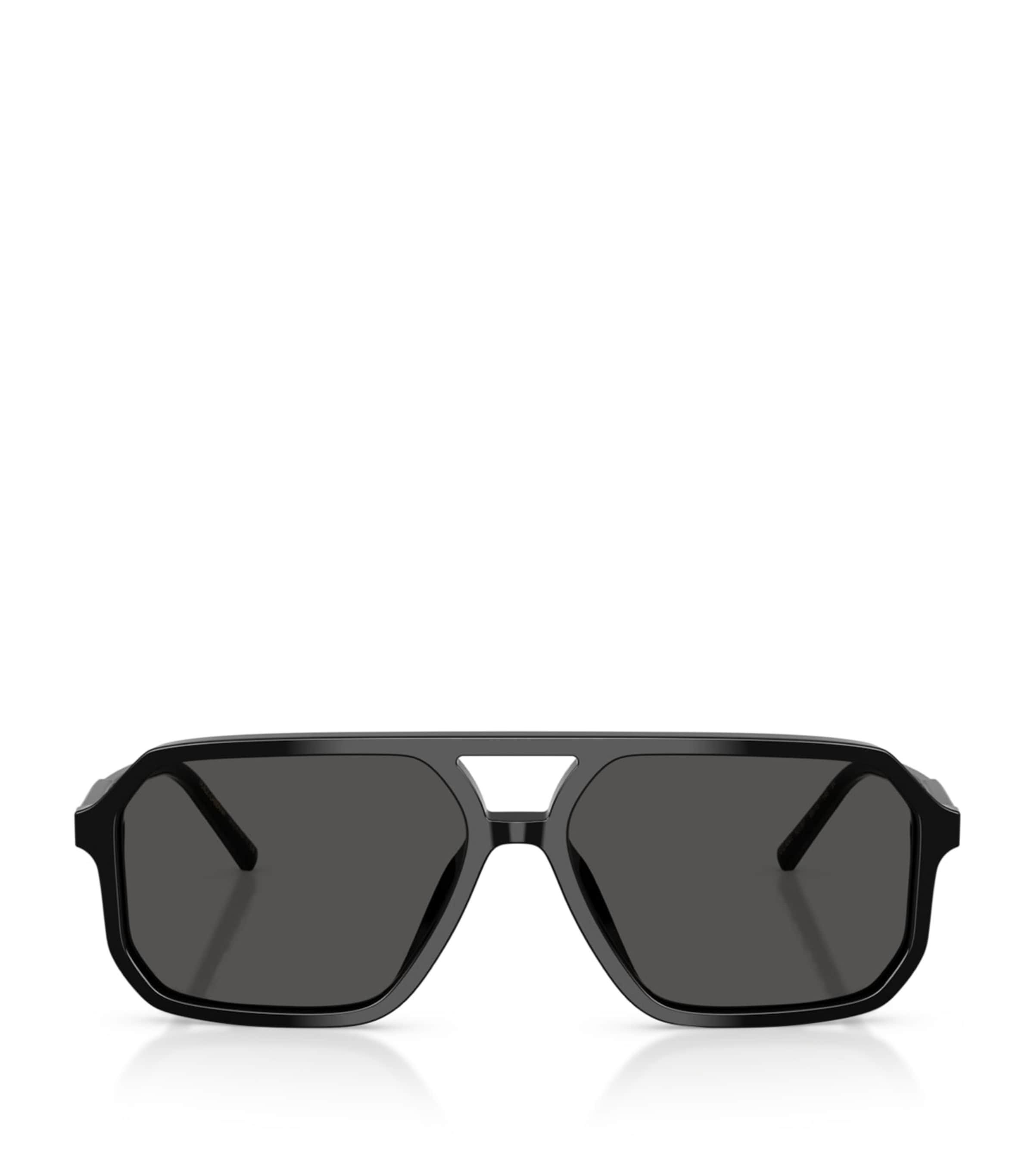 Dolce&Gabbana Acetate DG4541 Pilot Sunglasses Black