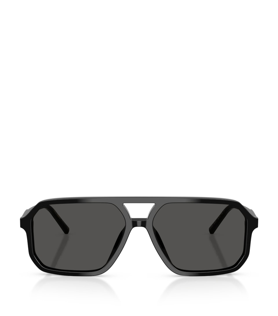 Dolce&Gabbana Acetate DG4541 Pilot Sunglasses Black