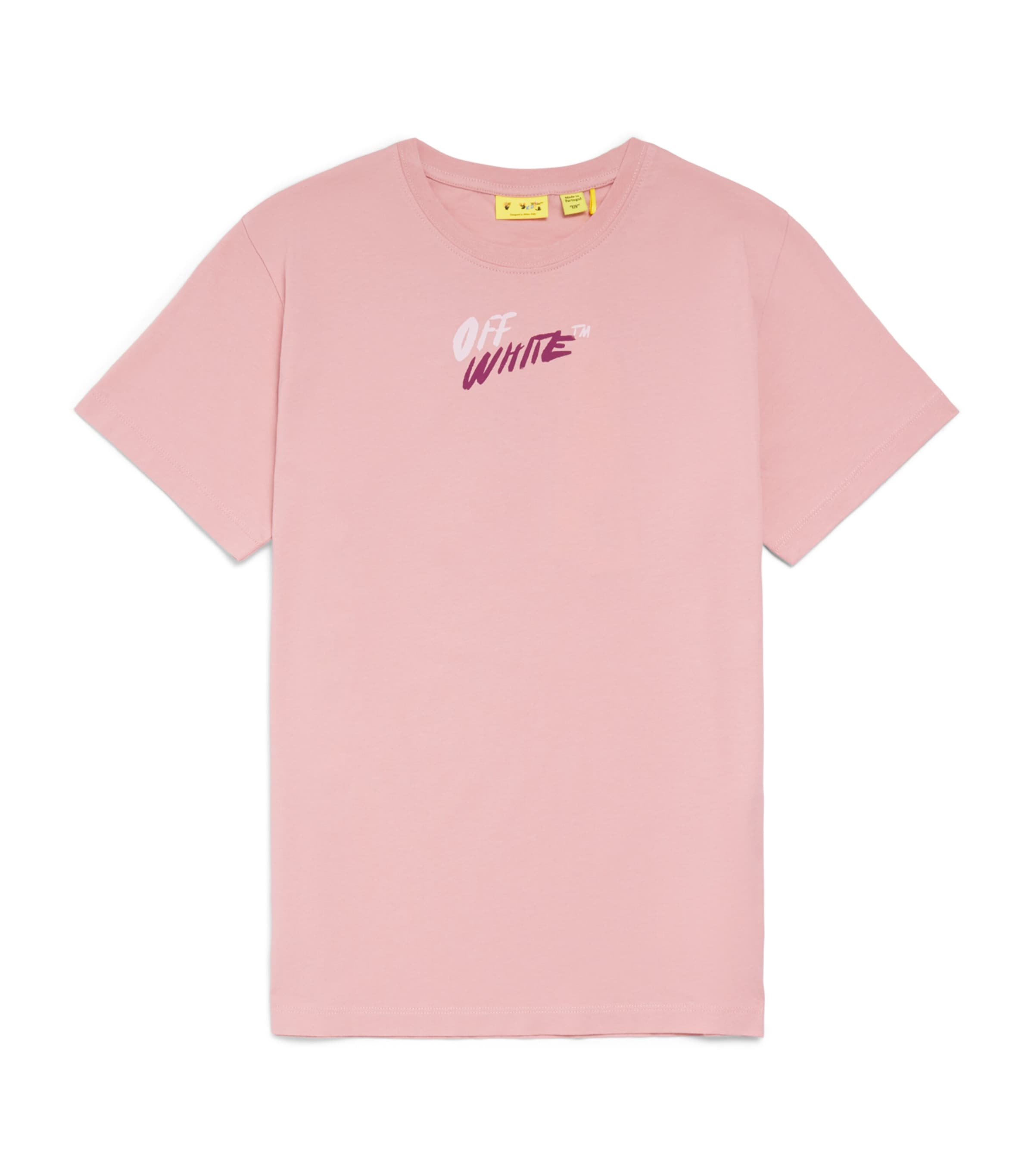 Off-White Kids Arrows Logo T-Shirt (12-16 Years) Blush T