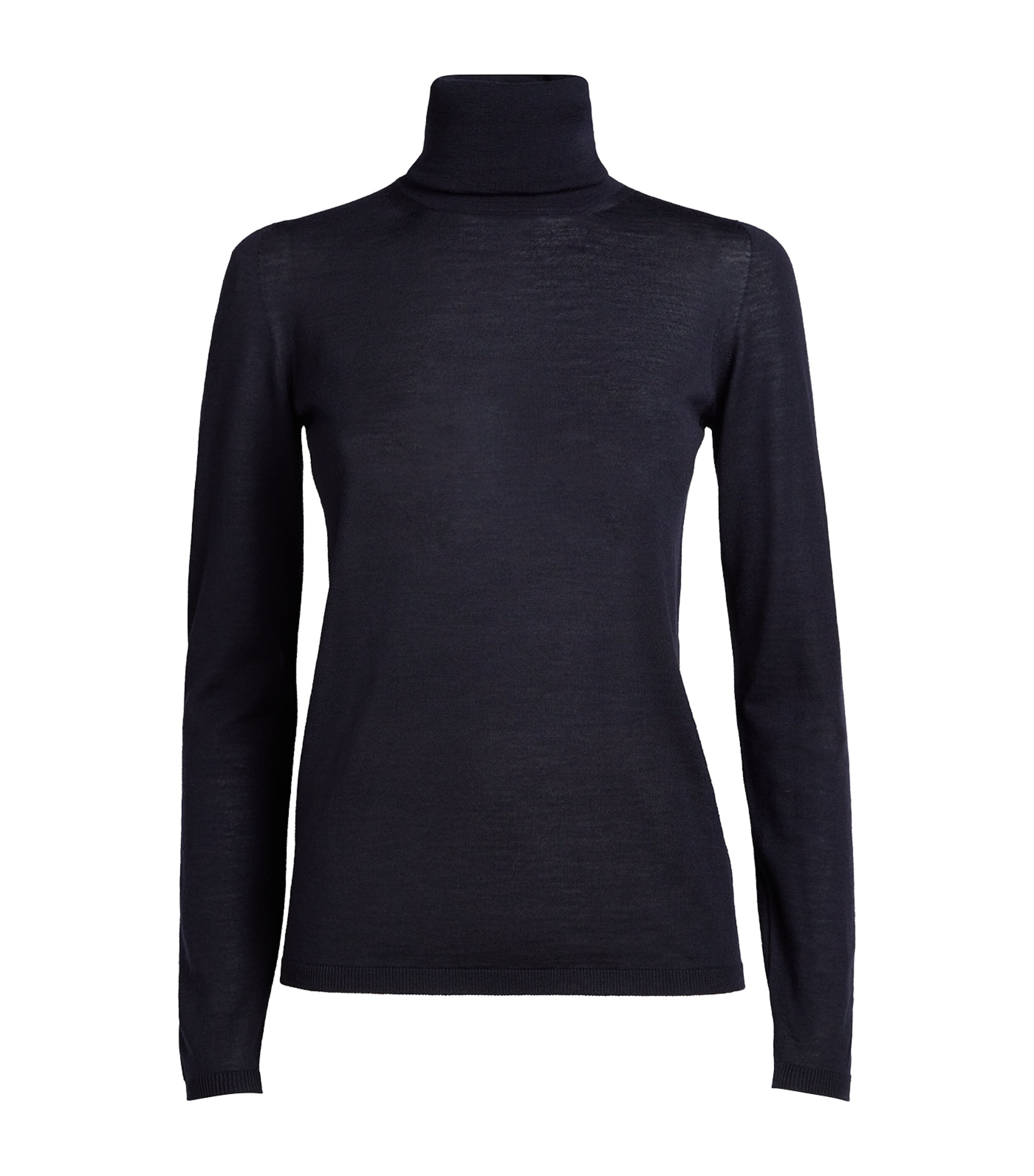 Virgin Wool Roll-Neck Sweater