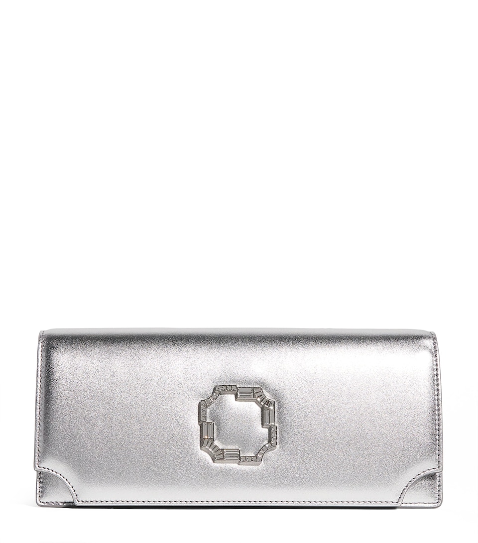 Leather Vivien Clutch Bag