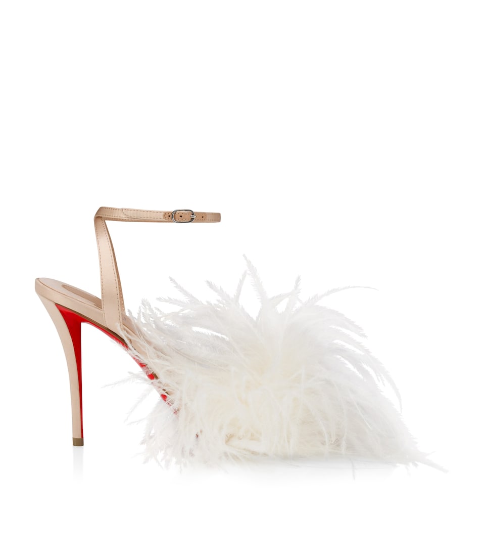 Miss Z Poupi Silk Heeled Sandals 100