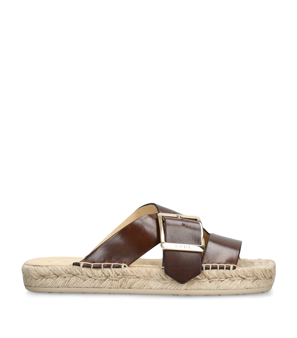 Petal Espadrille Slides