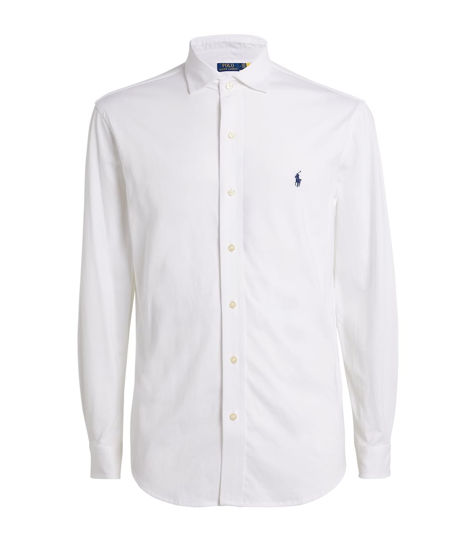 Polo Ralph Lauren Mens Cotton Jersey Shirt White
