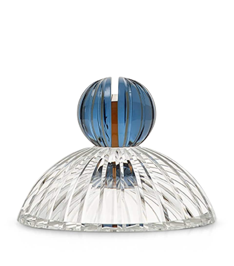 Reflections Copenhagen Crystal Louis Place Card Holder Slate & Clear