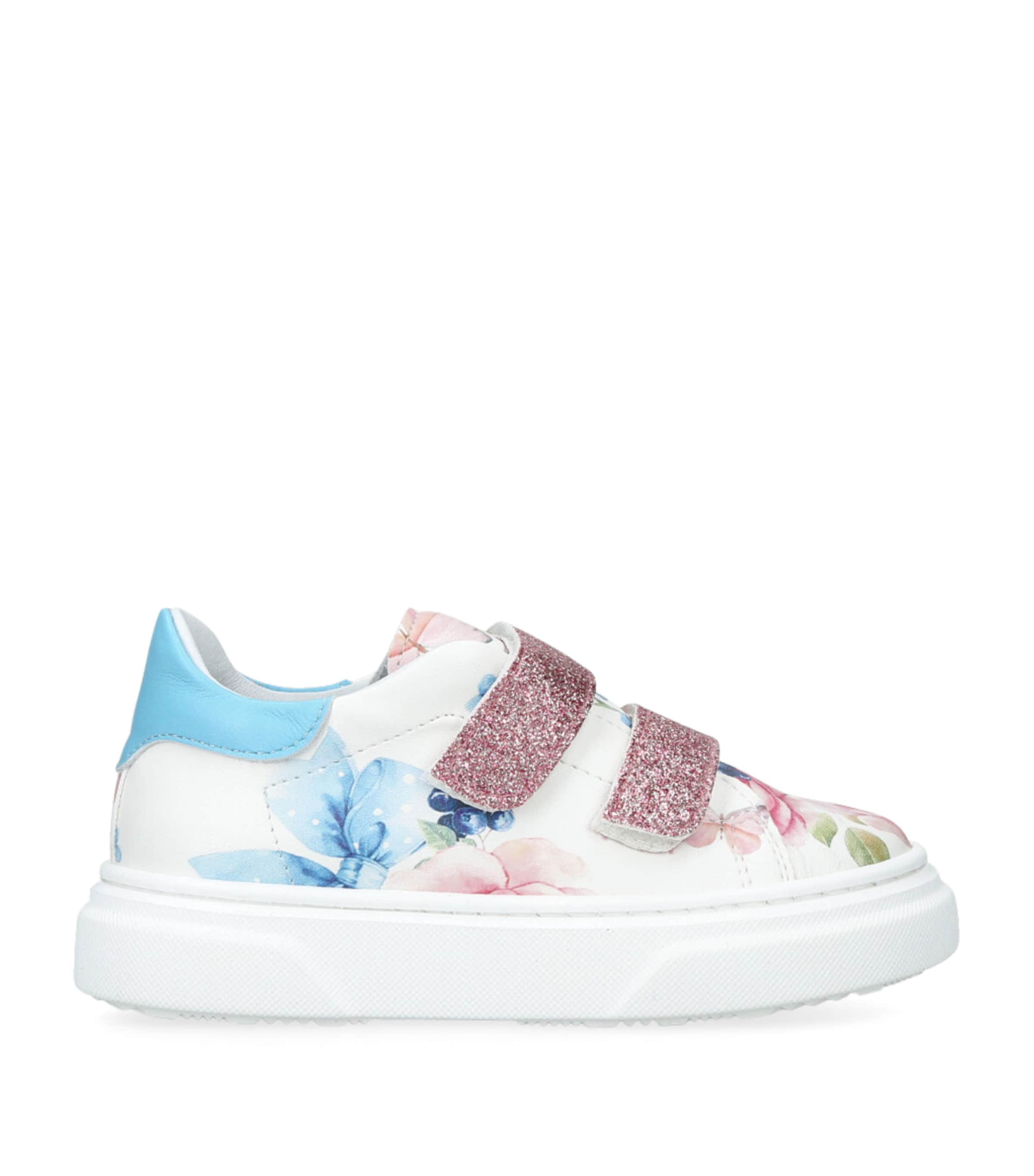 Floral Print Sneakers