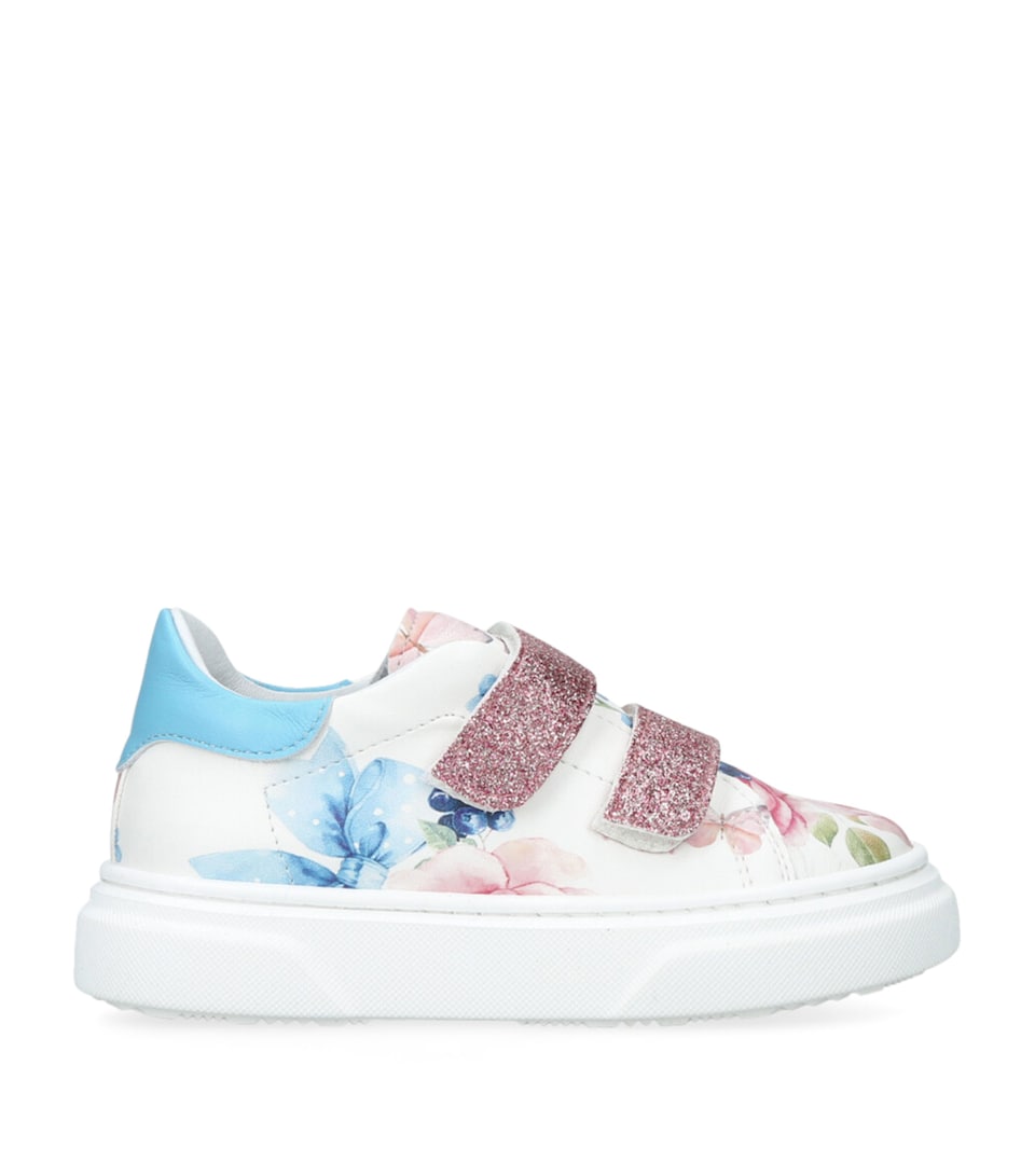 Floral Print Sneakers