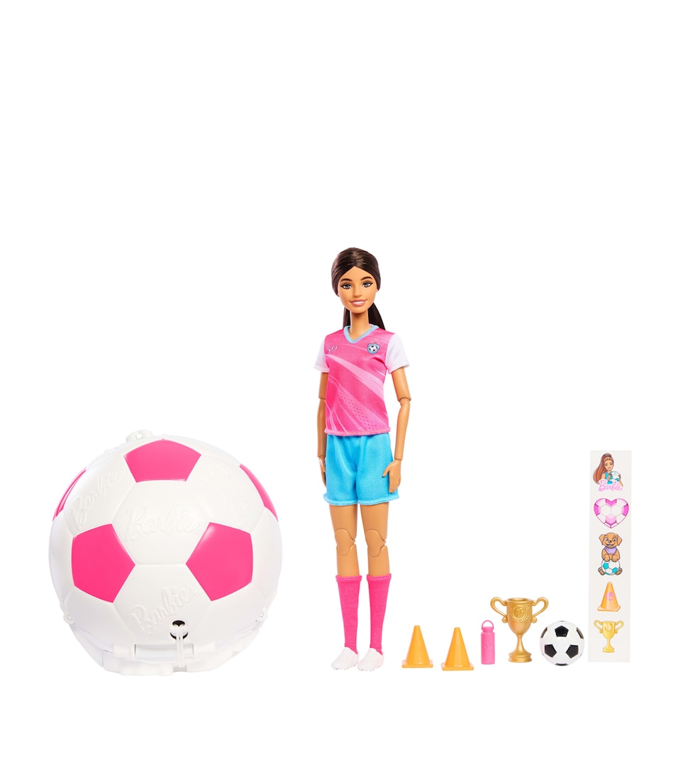 Barbie Barbie Roll & Reveal Soccer Player Doll Set