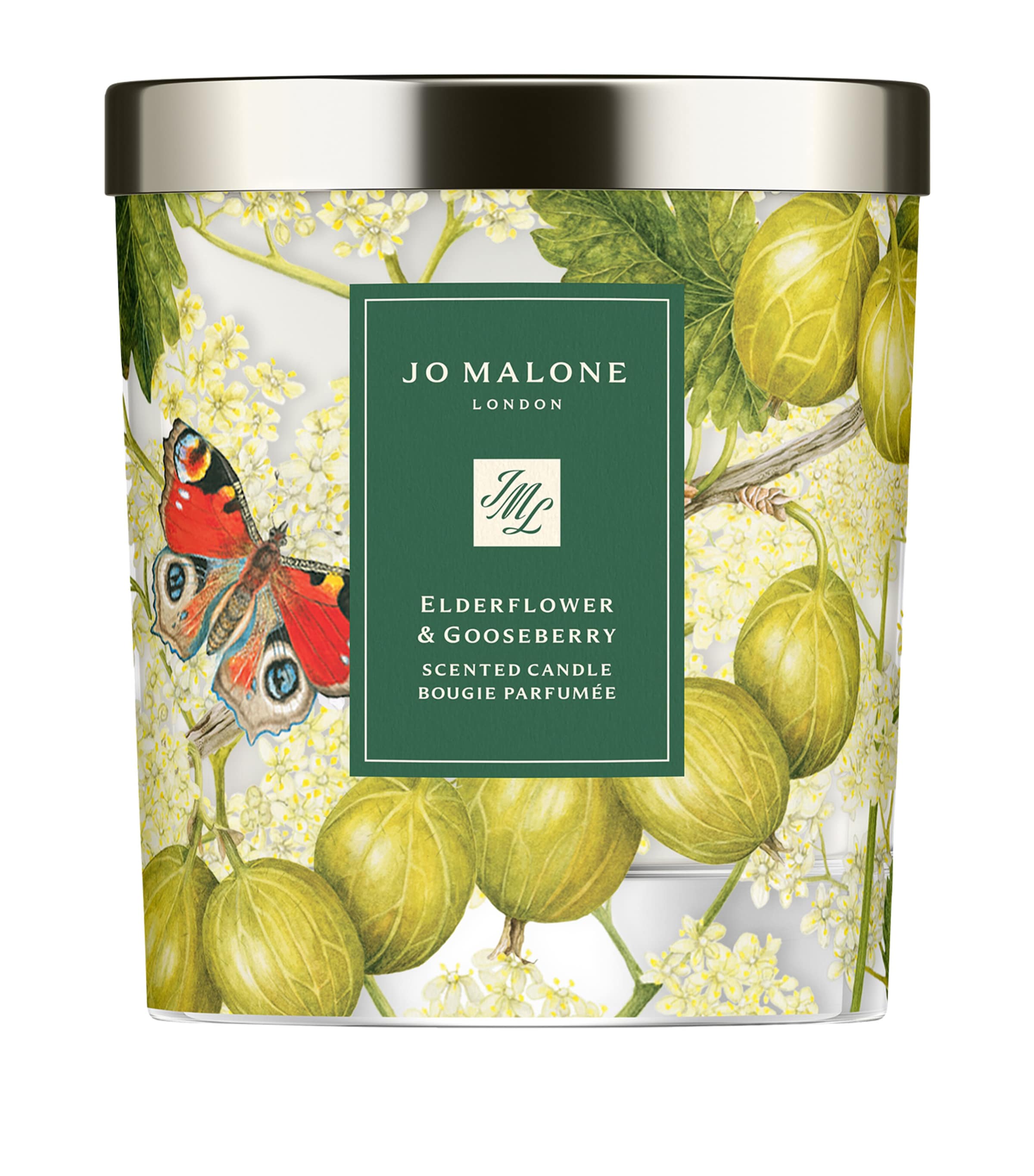 Elderflower & Gooseberry Charity Classic Candle (200g)