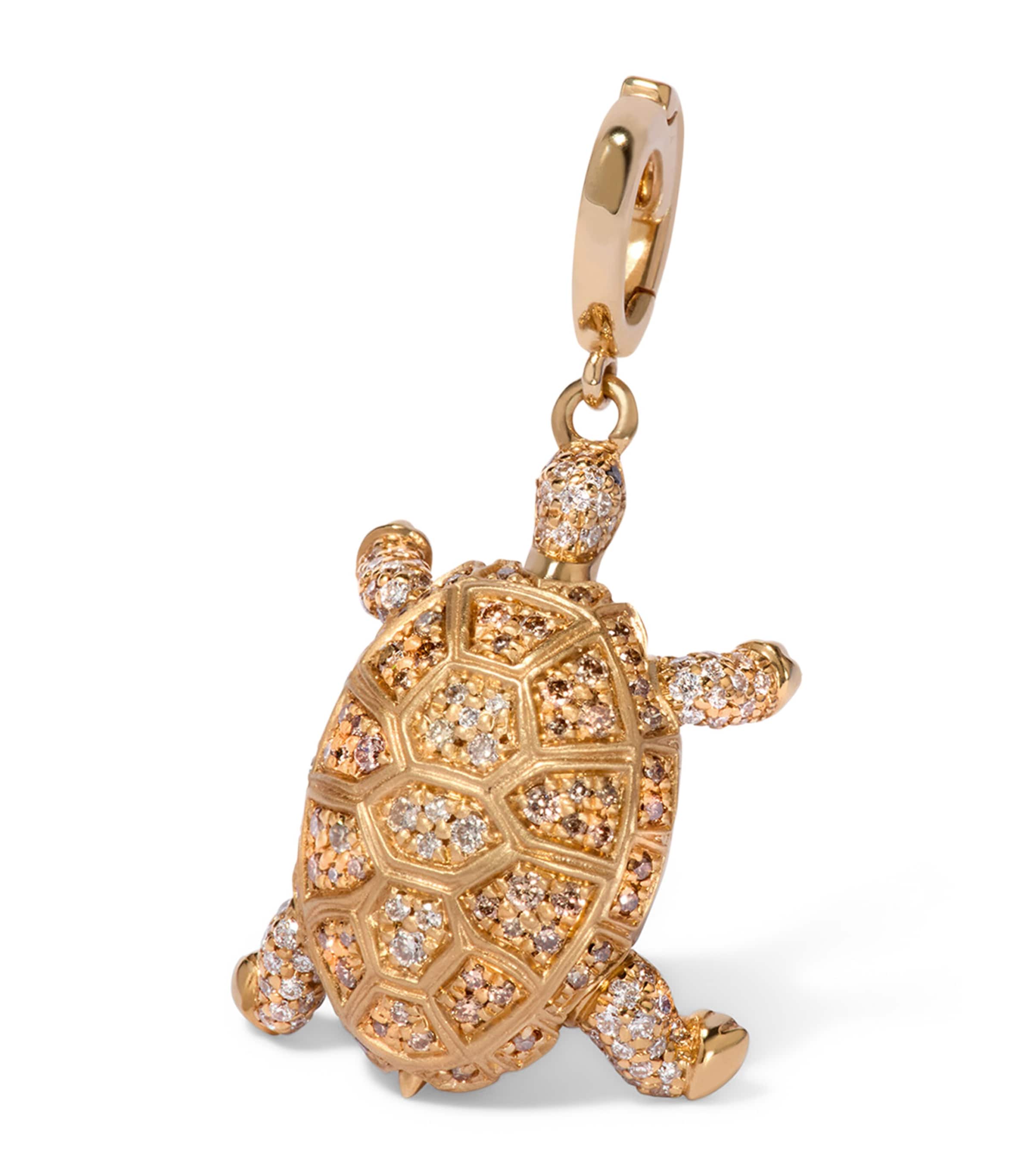 Annoushka Yellow Gold and Diamond Current Alphonse Pendant