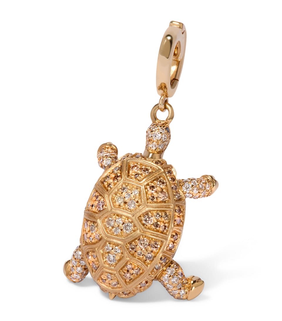 Annoushka Yellow Gold and Diamond Current Alphonse Pendant