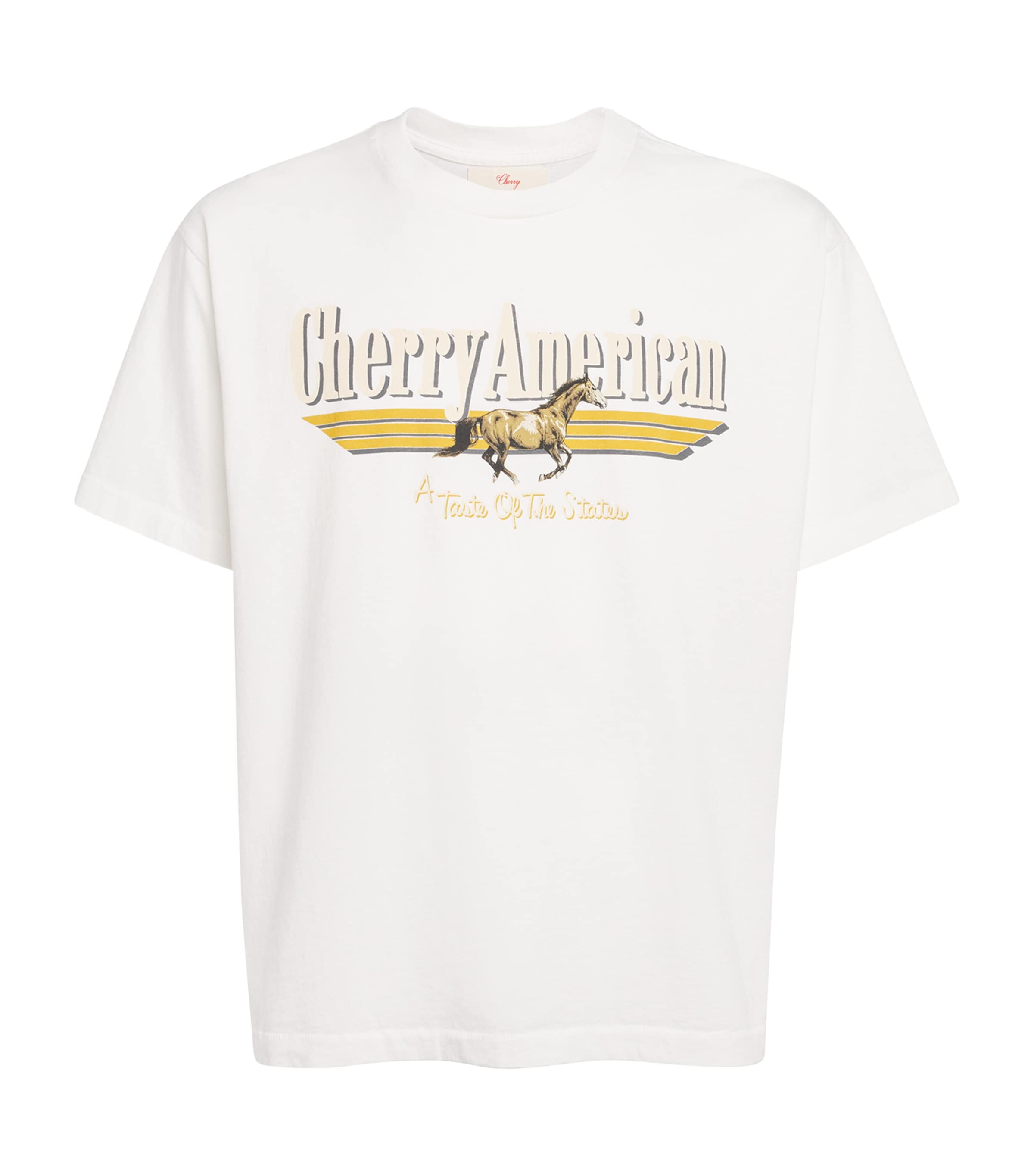 Cotton Logo Print Coast to Coast T-Shirt